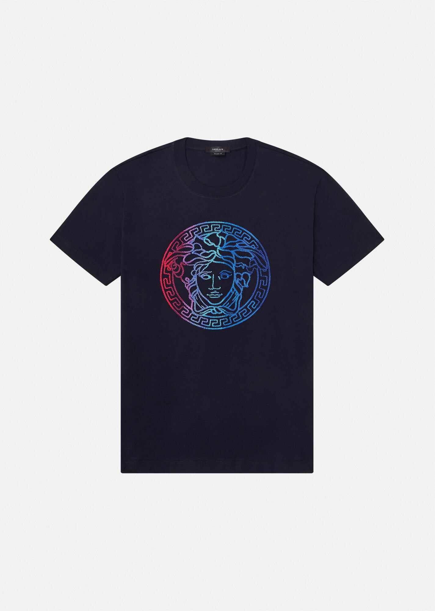 Medusa Embroidered T-Shirt - 1