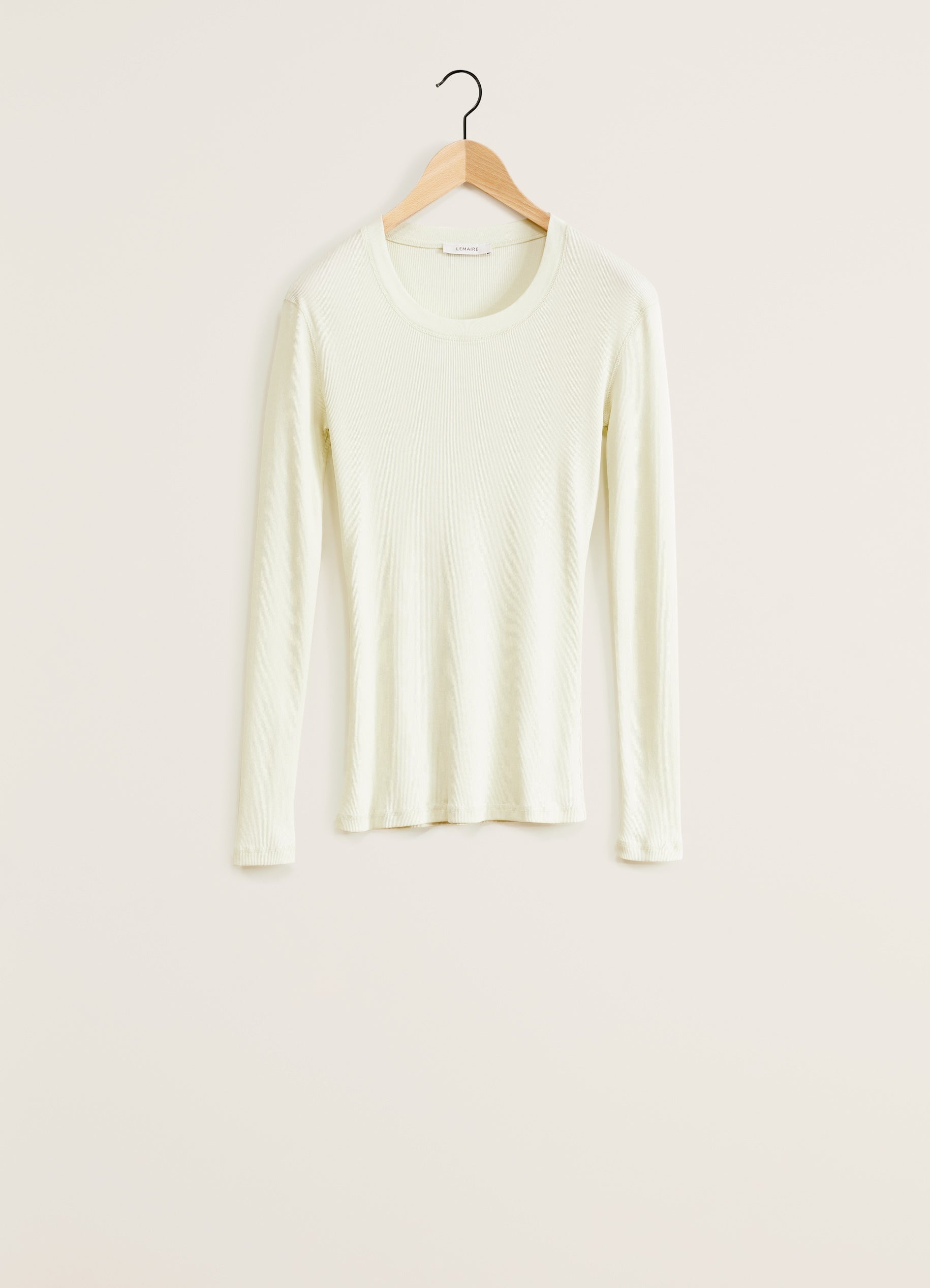 RIB LONG SLEEVE T-SHIRT - 1