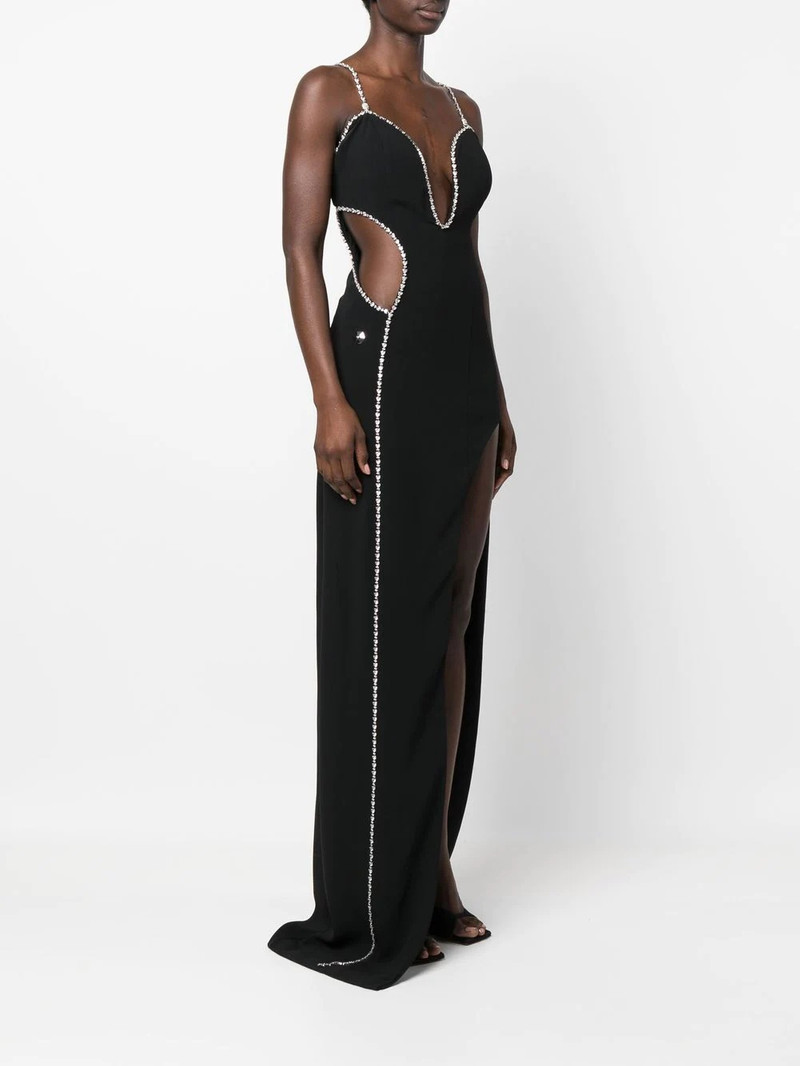 embellished sleeveless maxi dress 3