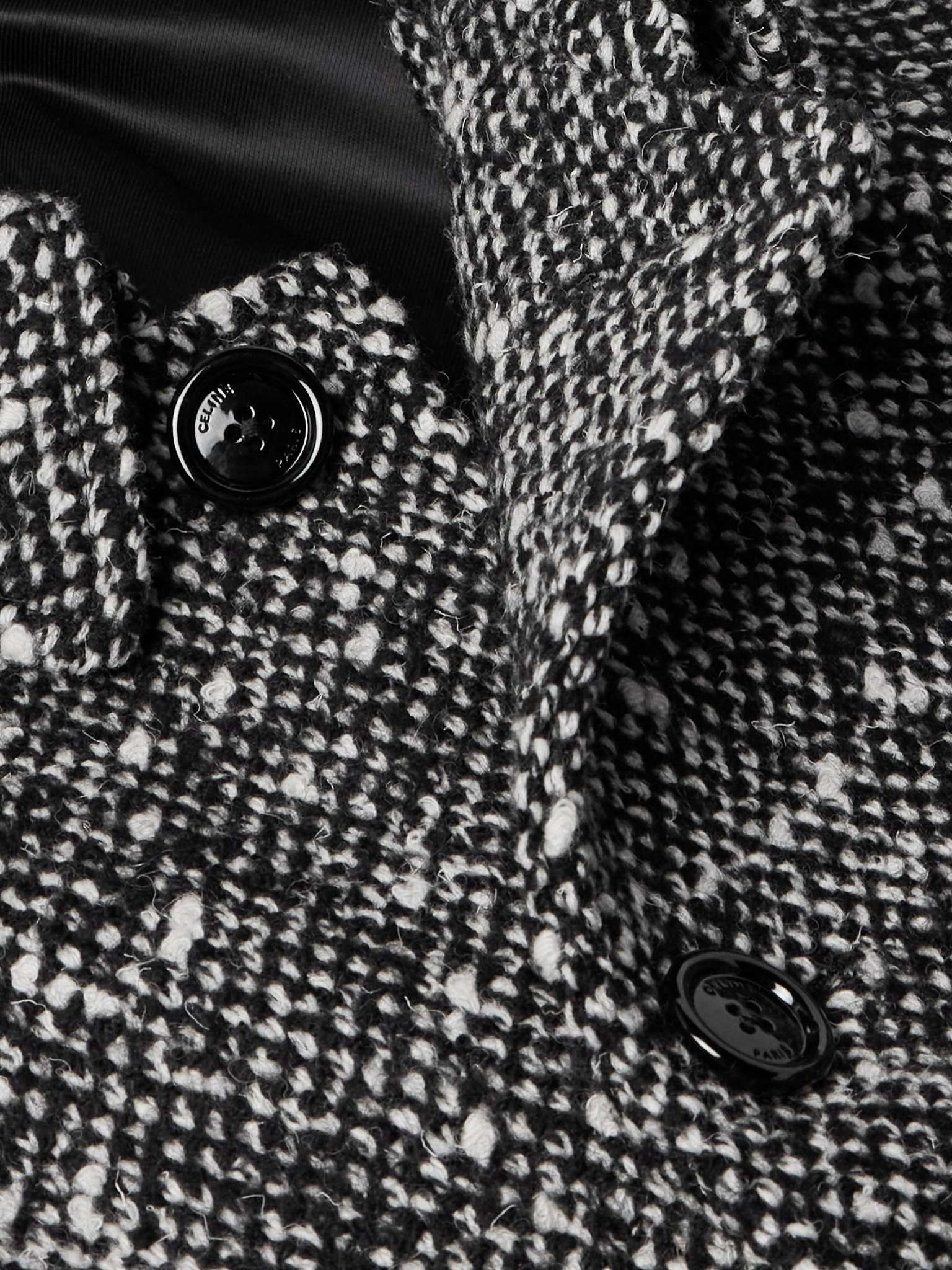 Wool-Blend Tweed Coat - 5