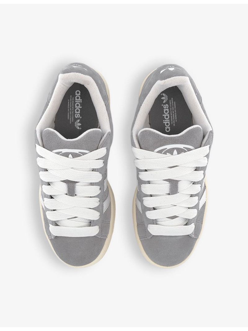 Campus 00s brand-stripe low-top suede trainers 2