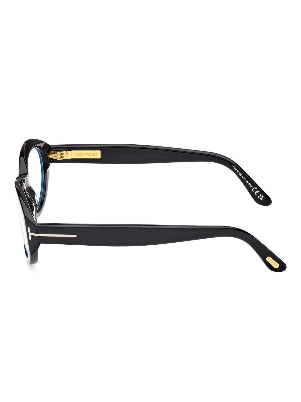 oval-frame glasses - 3