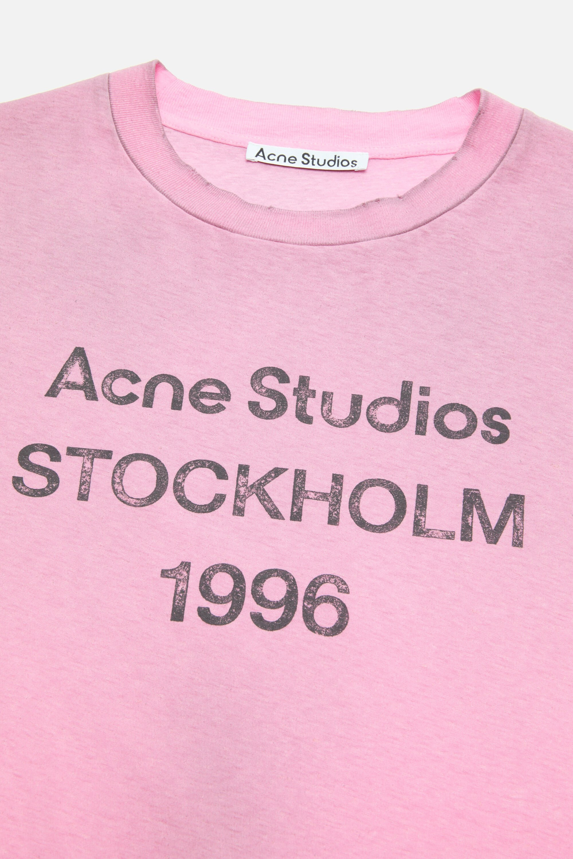 Logo t-shirt - Relaxed fit - Cotton candy pink - 5