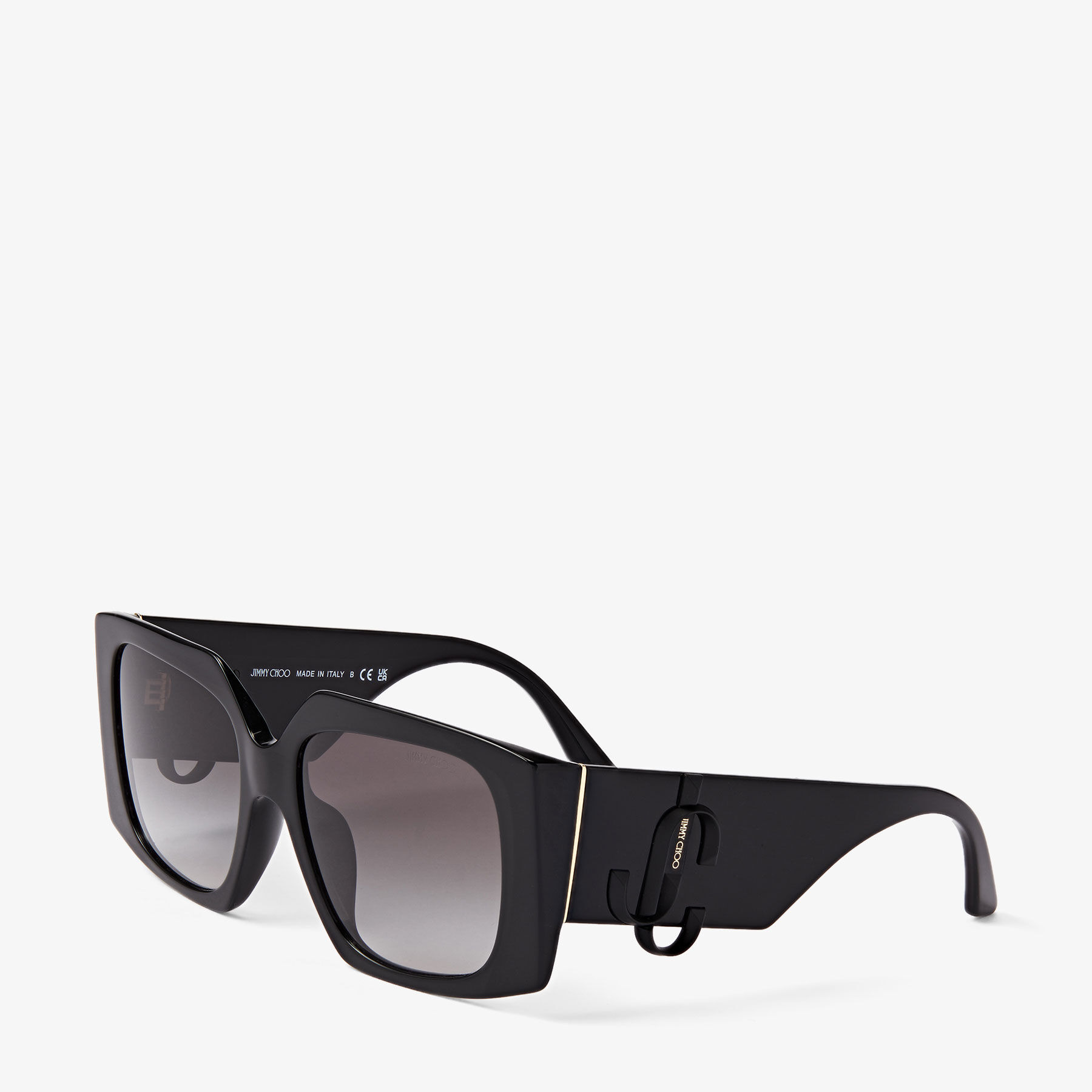 Ariana
Black Square Frame Sunglasses - 2