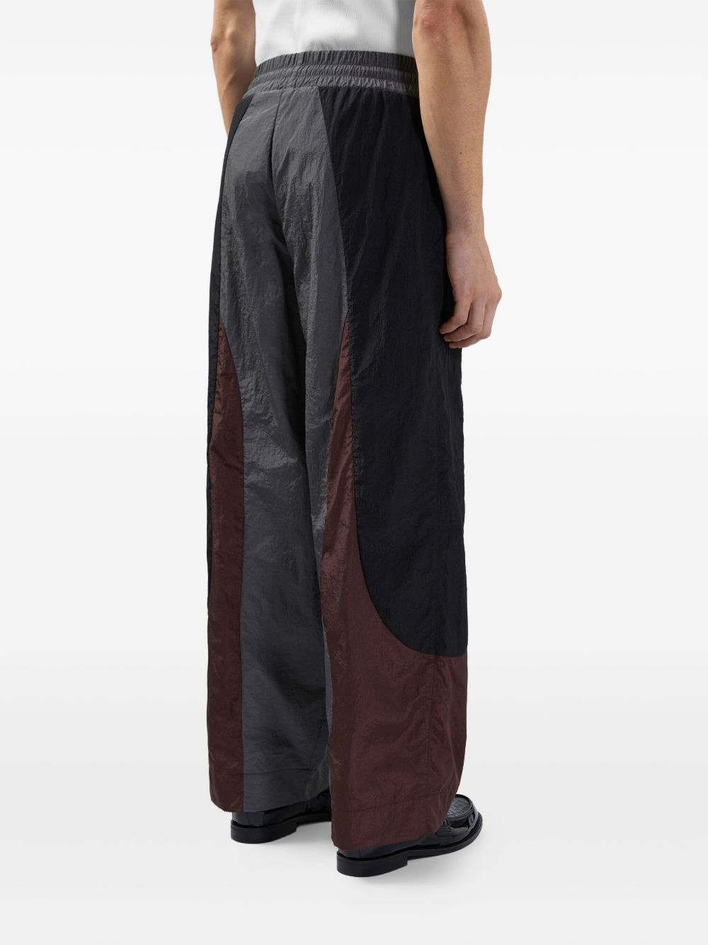 colour-block trousers - 6
