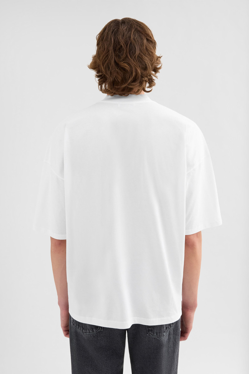 Cotton Mock-Neck T-Shirt 5
