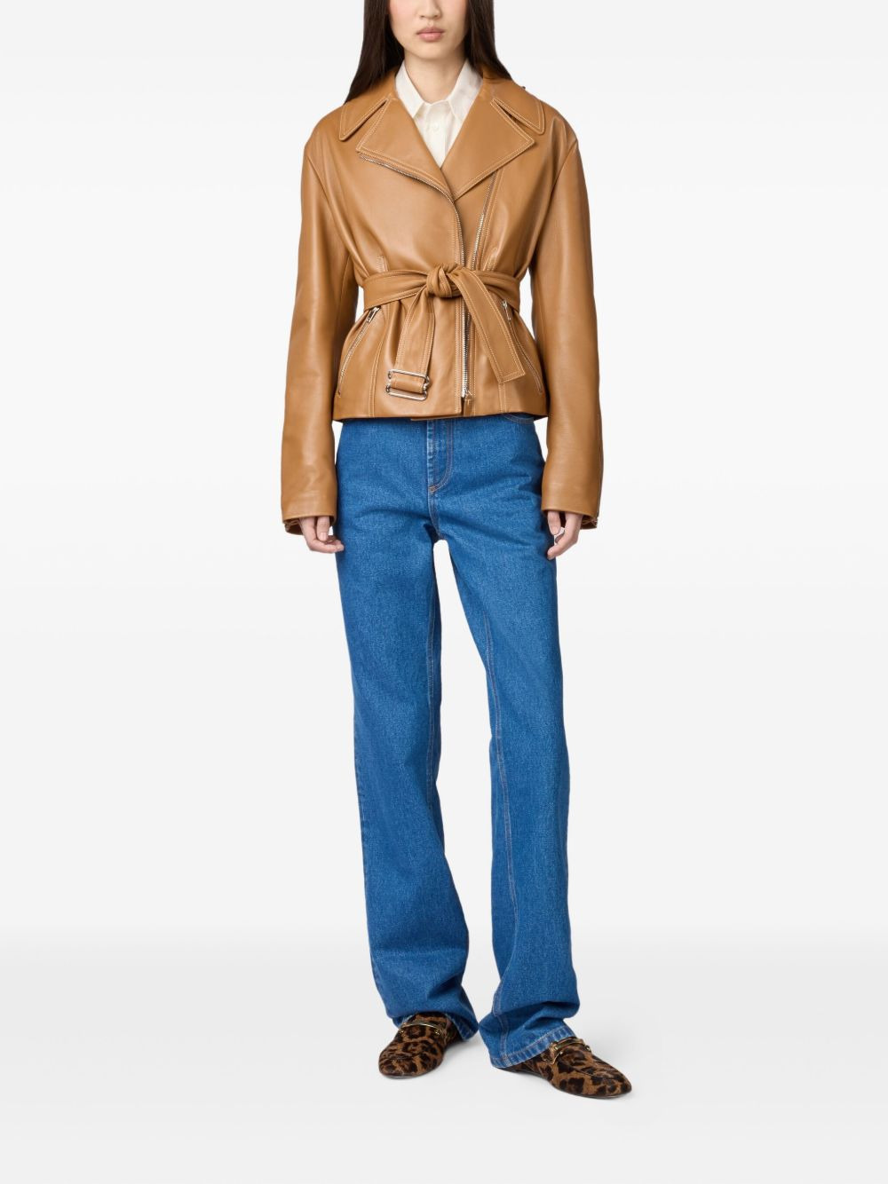 back-patch jeans - 2