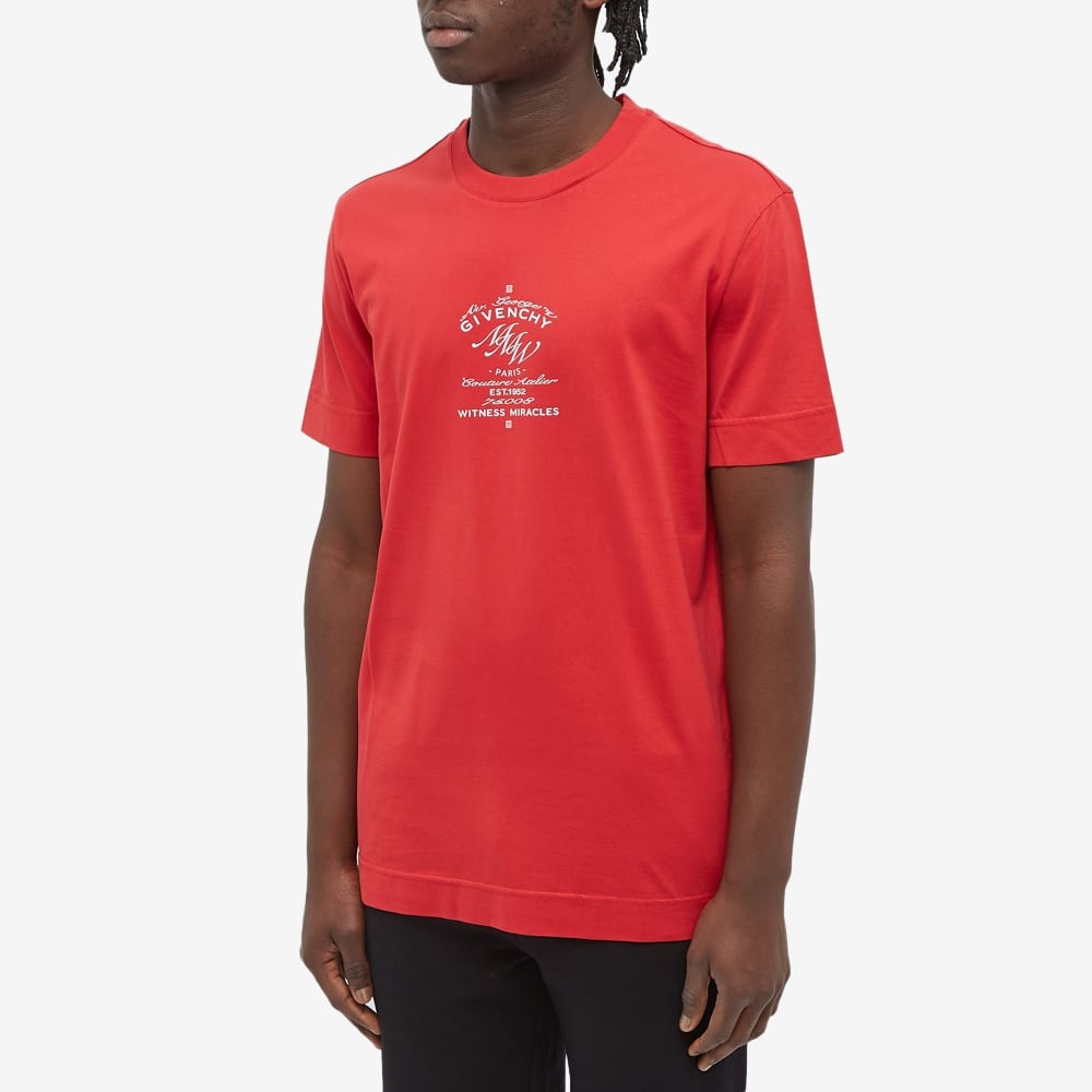 Givenchy MMW Crest Logo Tee - 3