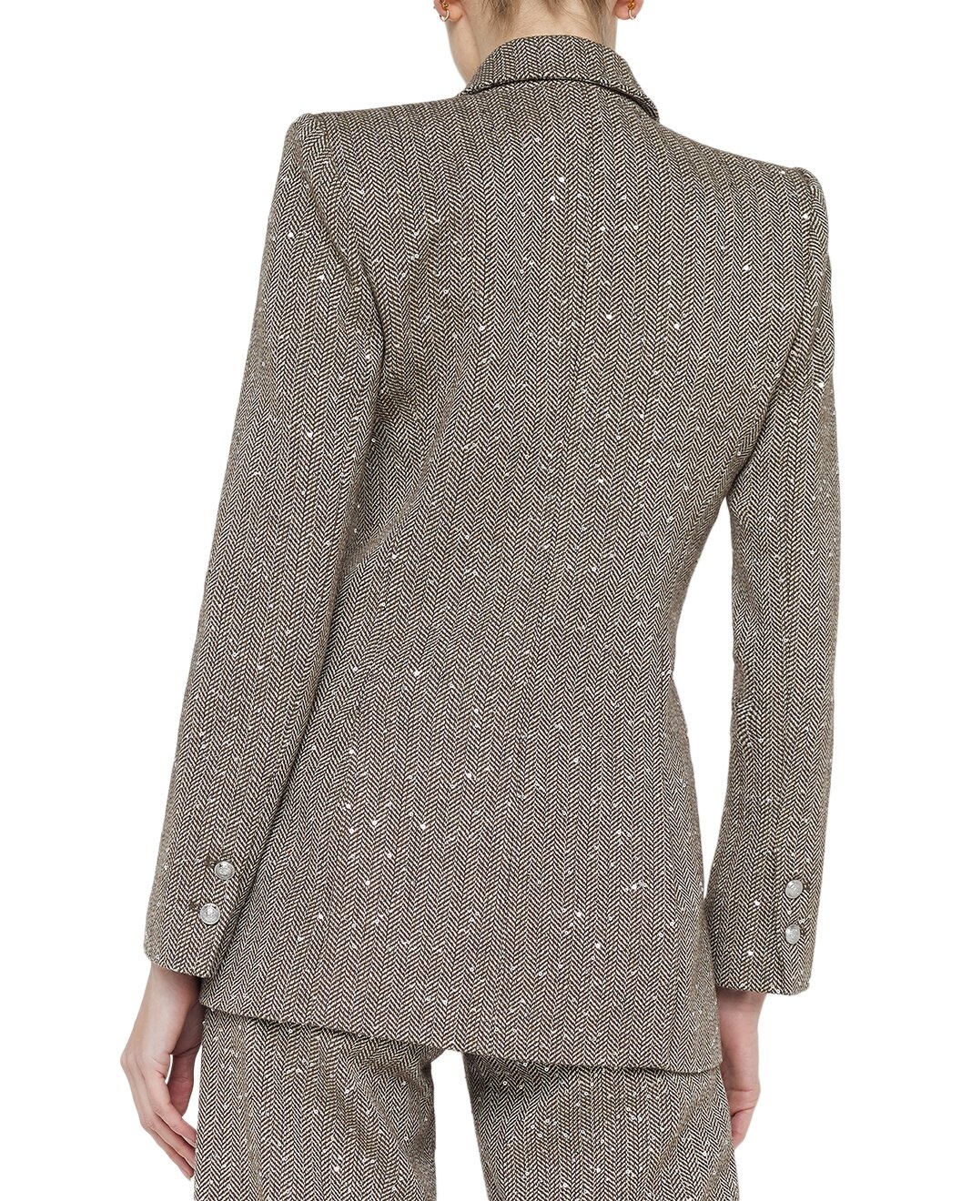 L'AGENCE Sheila Structured Wool-Blend Blazer - 2