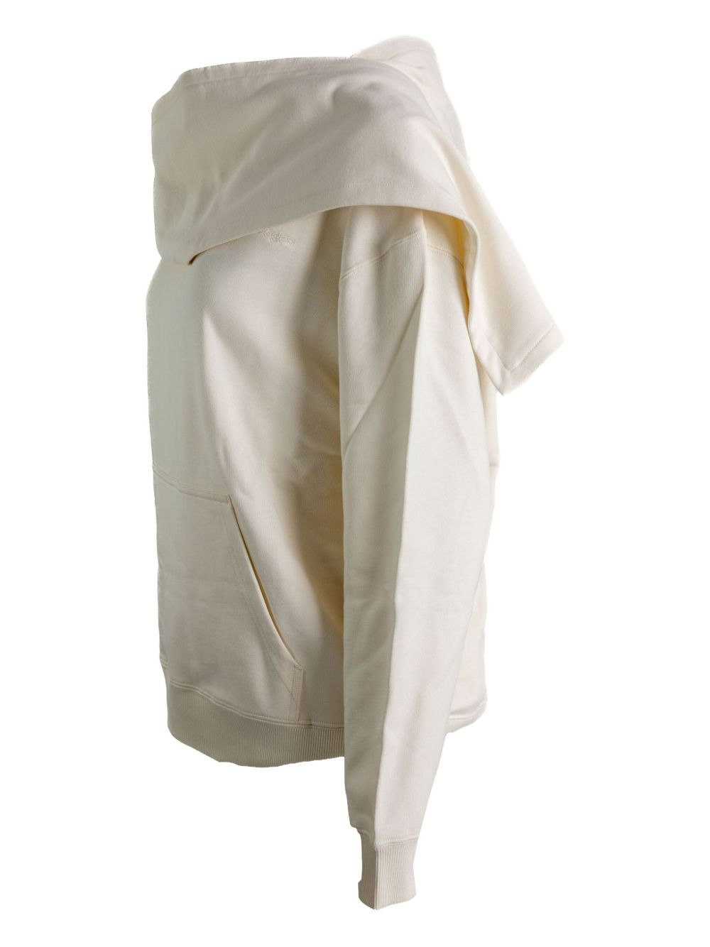 draped hoodie - 3