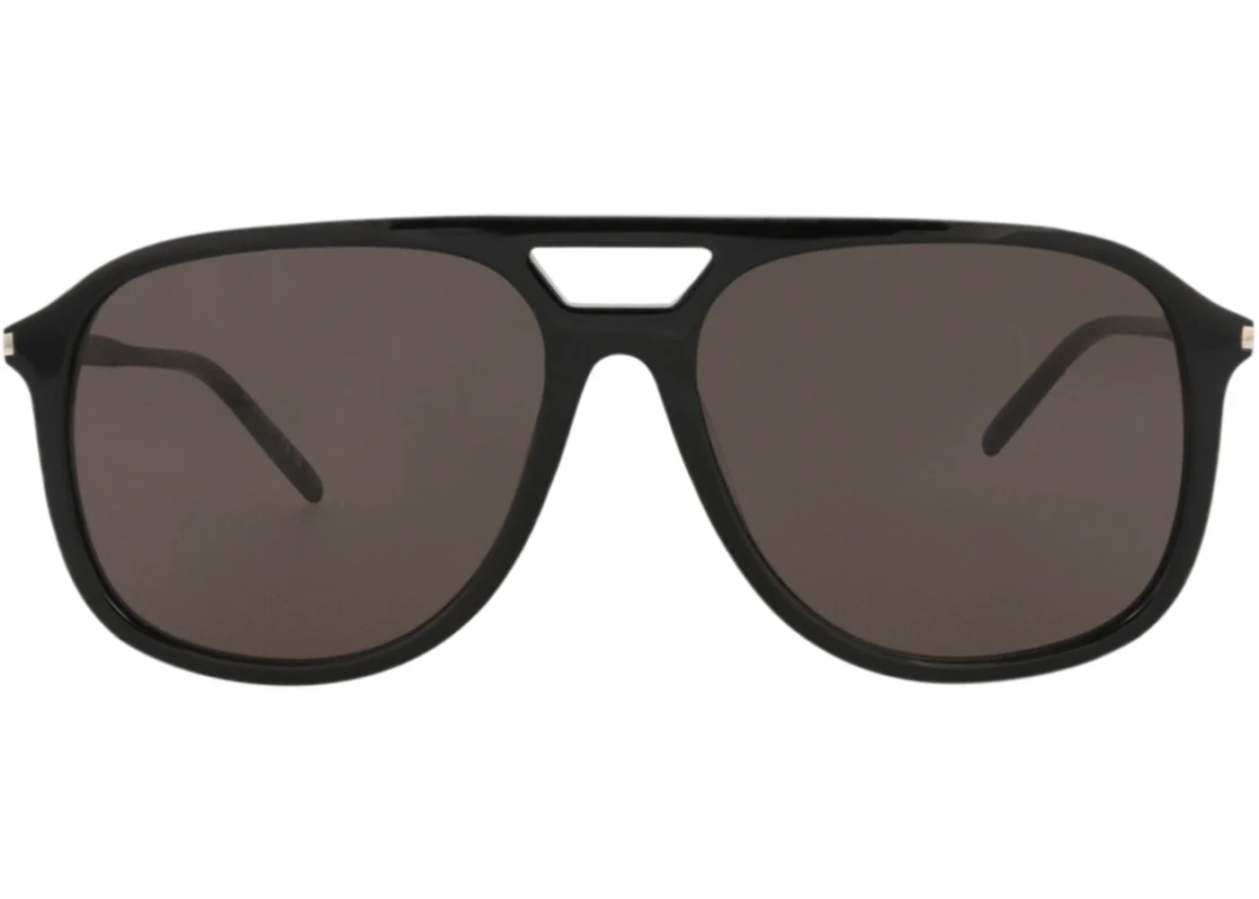 Saint Laurent Aviator-Frame Acetate Sunglasses Black/Black/Black (SL476-30011658-001) - 1