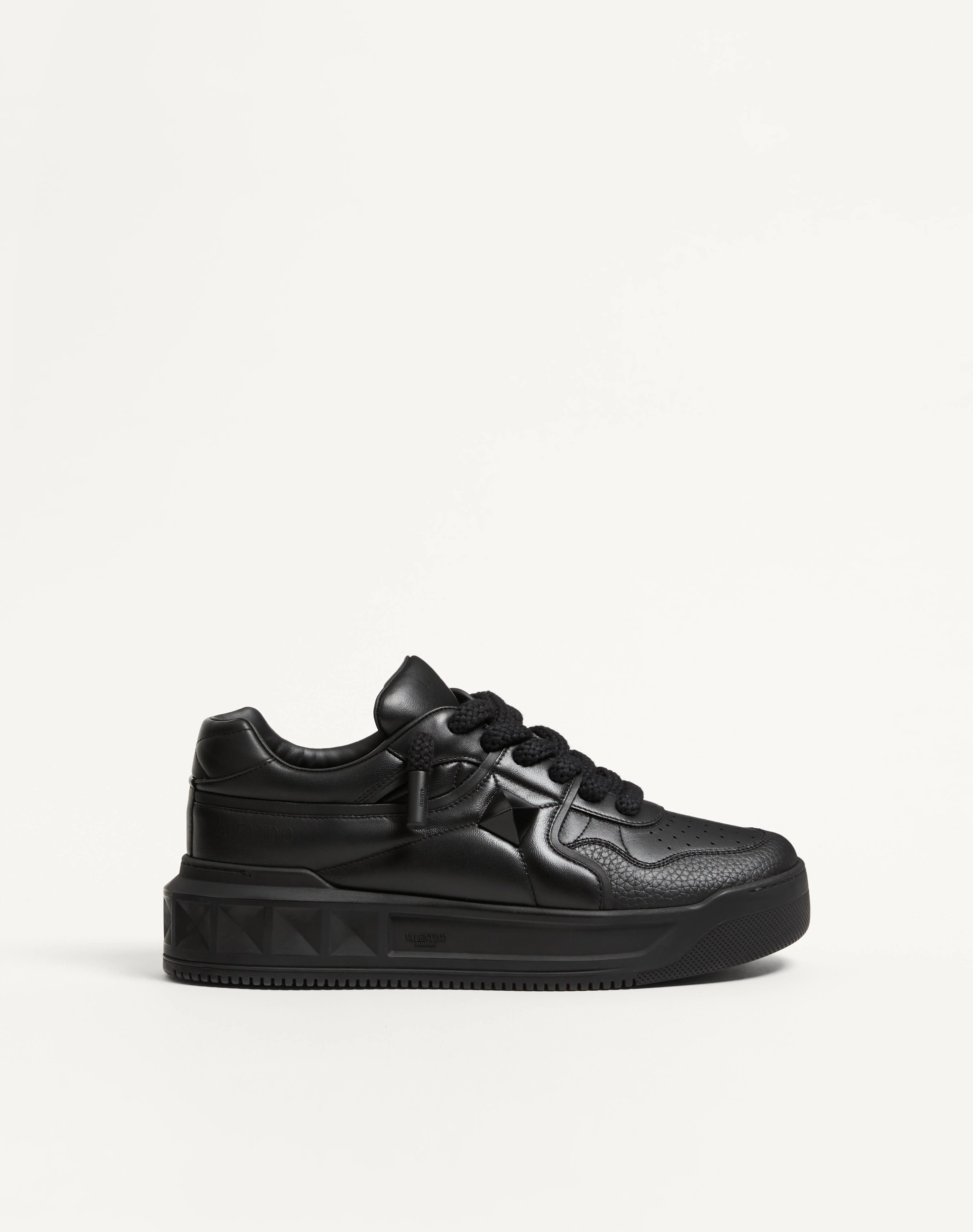 ONE STUD XL NAPPA LEATHER LOW-TOP SNEAKER - 1