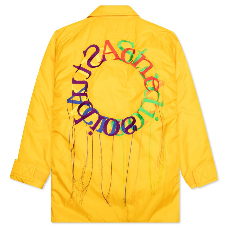 Acne Studios ACNE STUDIOS PADDED NYLON JACKET - YELLOW outlook