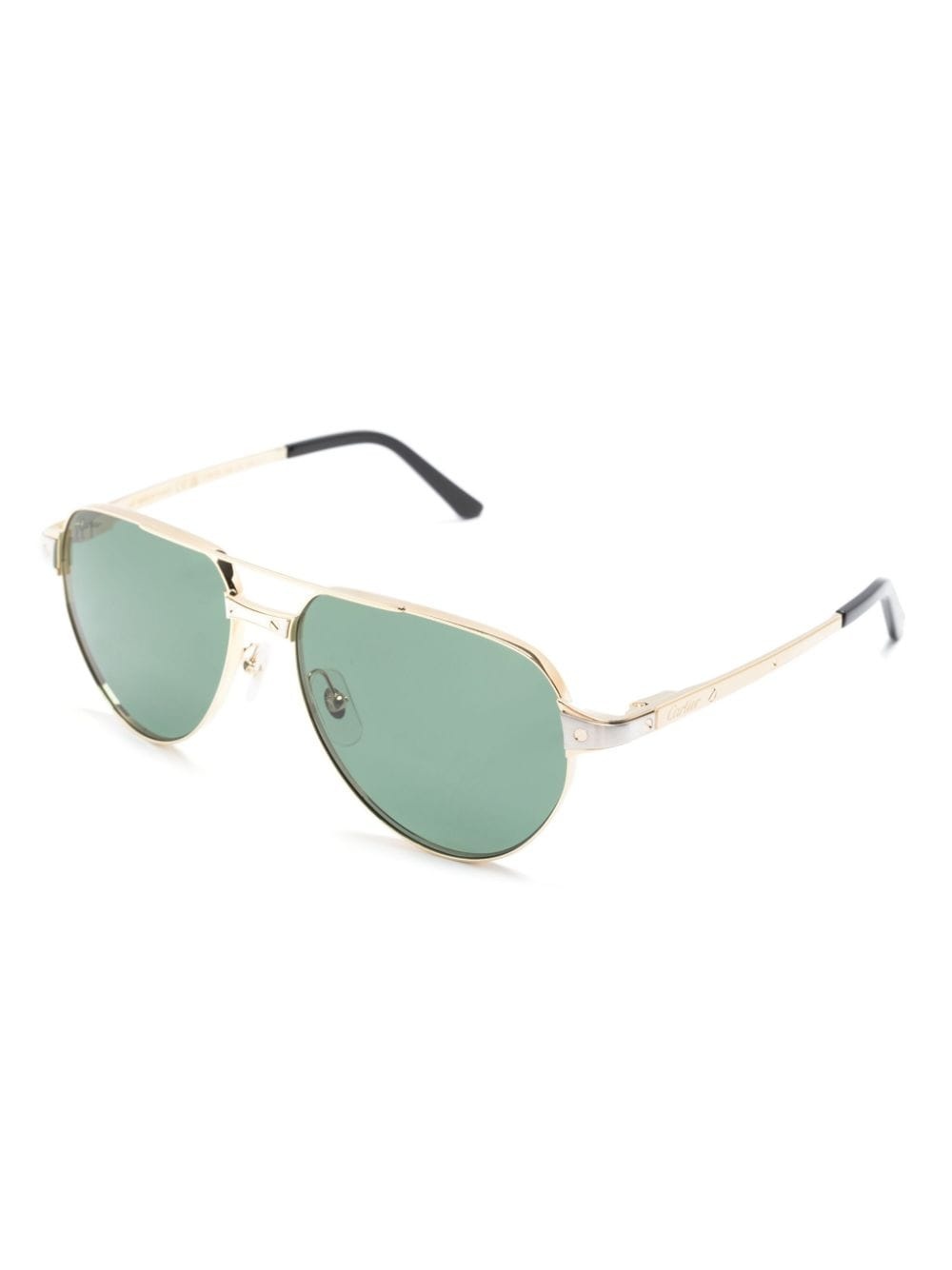 Santos de Cartier navigator-frame sunglasses - 2