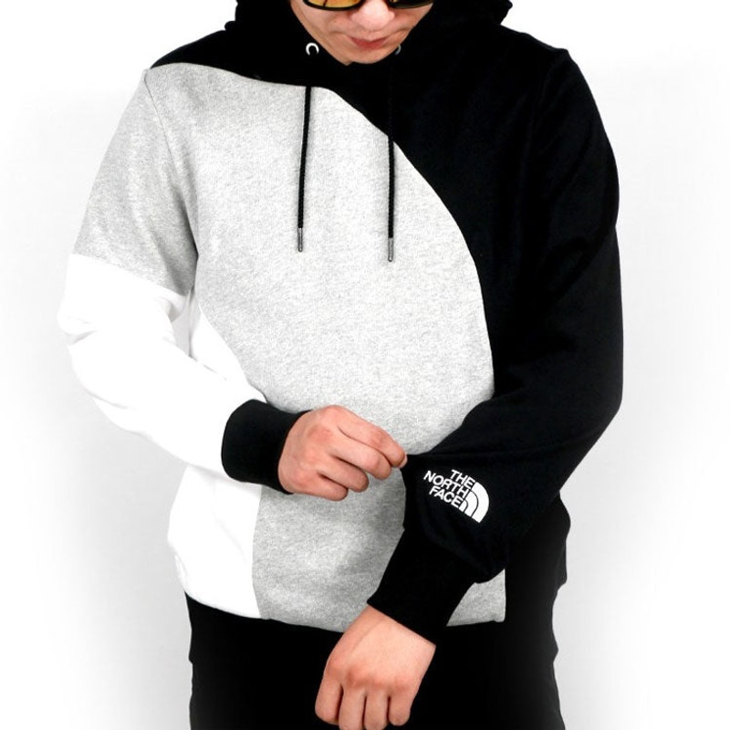 THE NORTH FACE Knit Colorblock logo Couple Style Black NF0A4NER-JK3 3