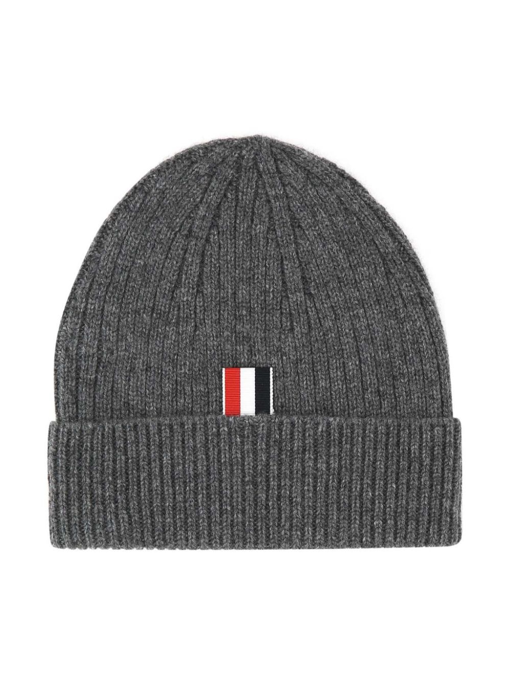 4-Bar stripe cashmere rib beanie - 2