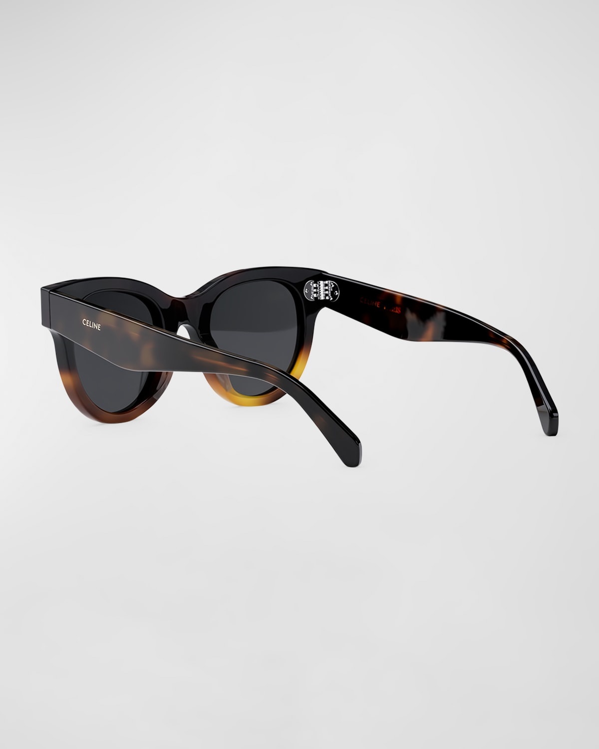 Tortoiseshell Acetate Cat-Eye Sunglasses - 2