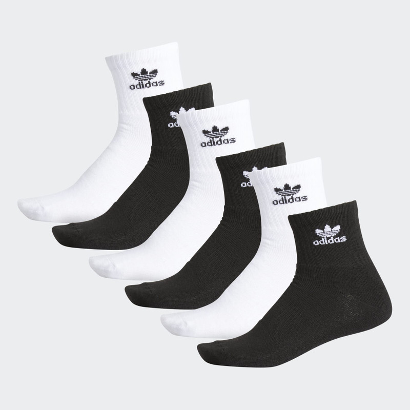 Trefoil Quarter Socks 3 Pairs - 1