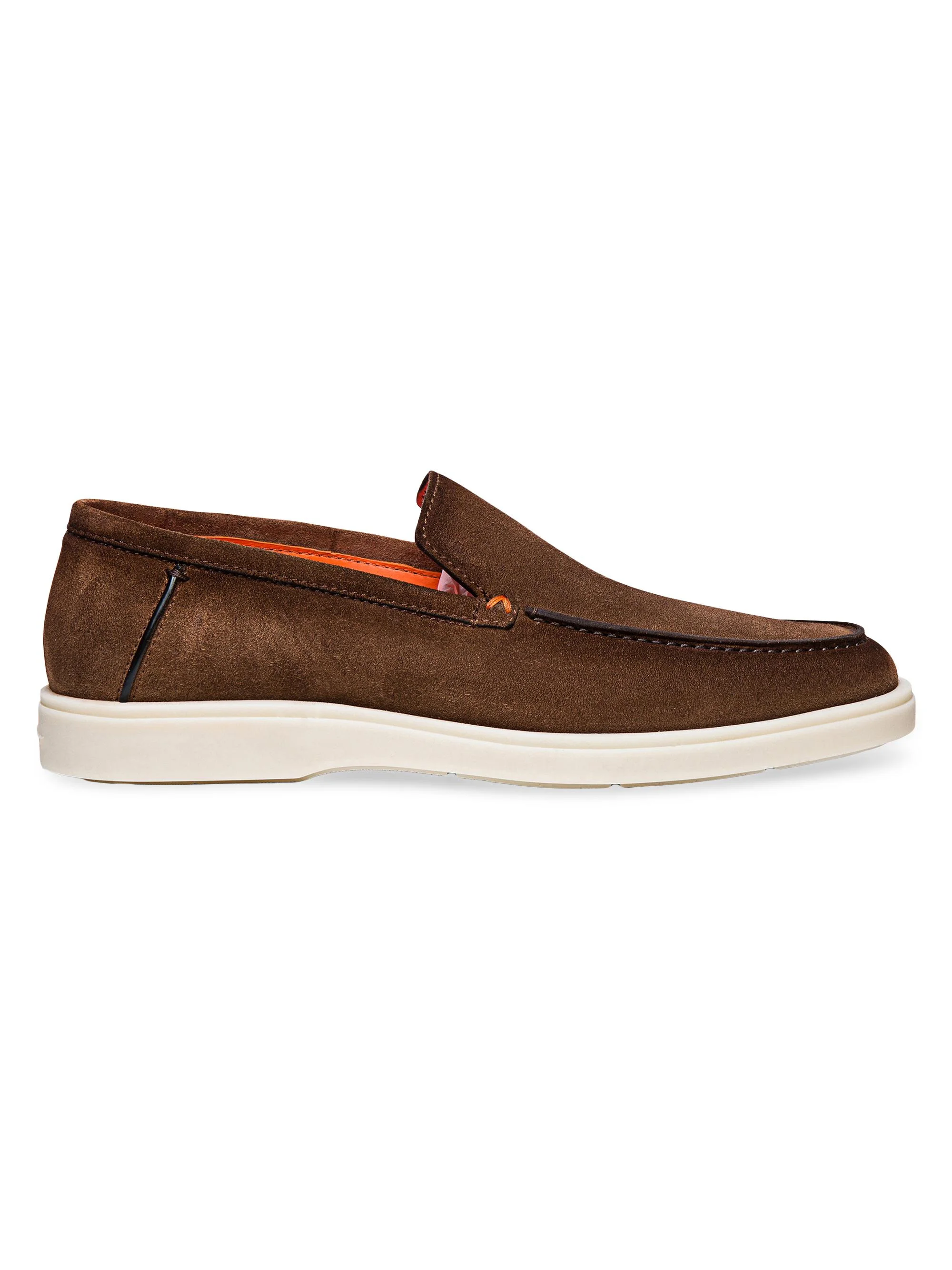 Men's Detroit Suede Loafers - Brown - 1
