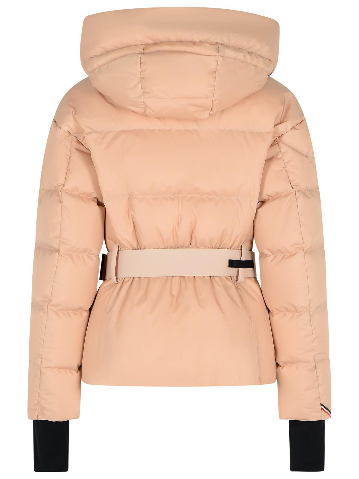Moncler Grenoble 'Bouquetin' Pink Polyamide Hooded Ski Down Jacket Women - 3