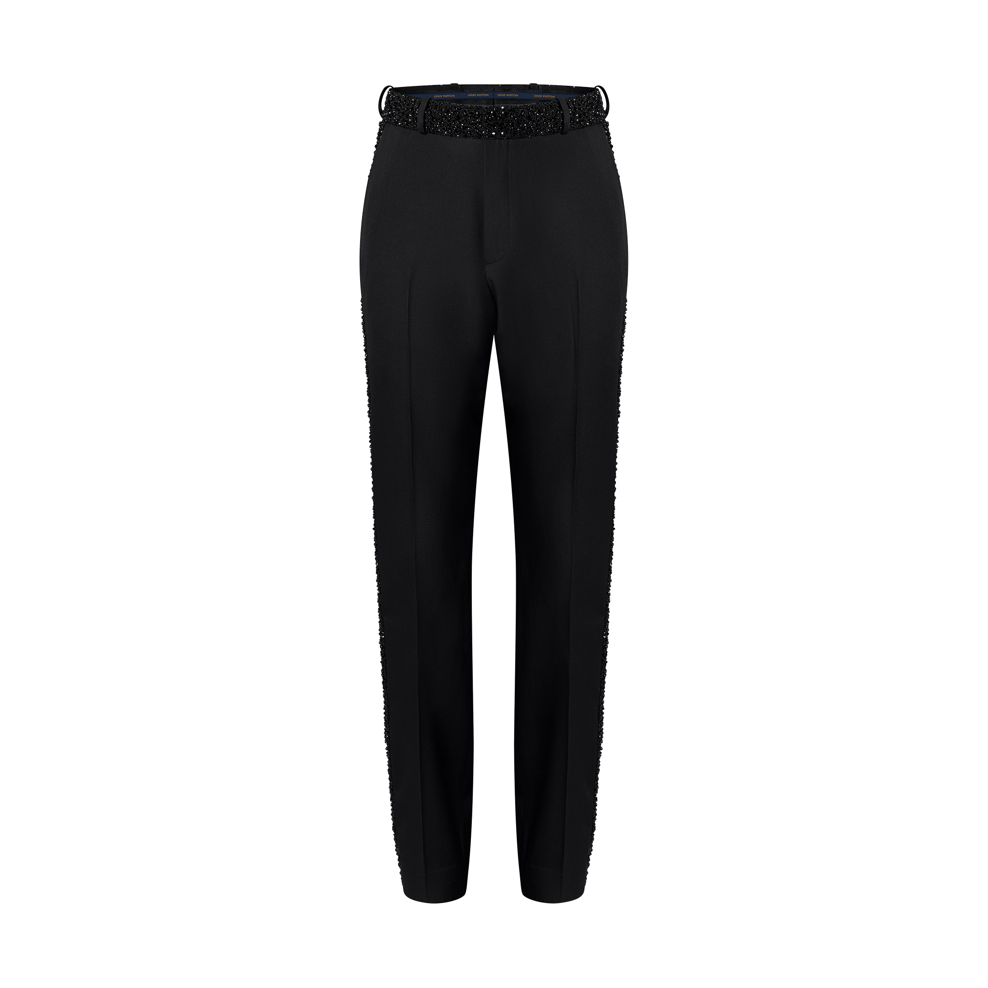 Made To Order Embellished Evening Cigarette Pants - 1