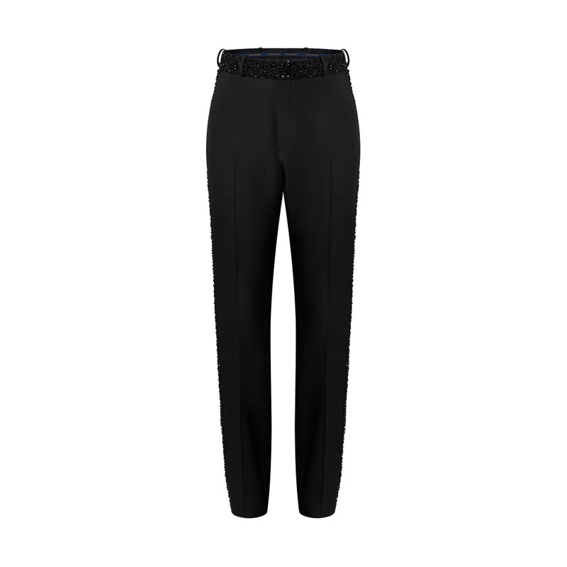 Made To Order Embellished Evening Cigarette Pants 1