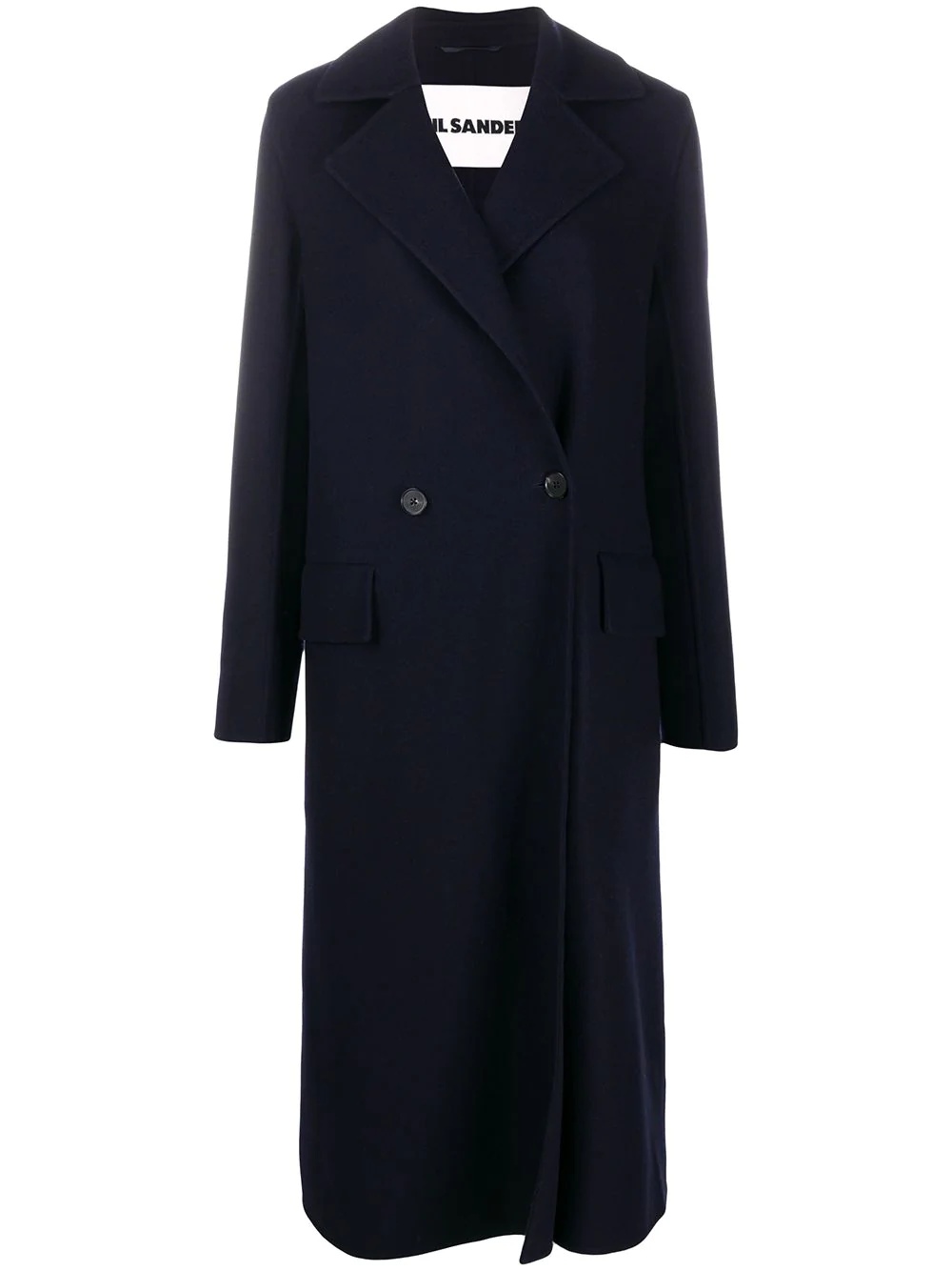 two-buttoned overcoat - 1