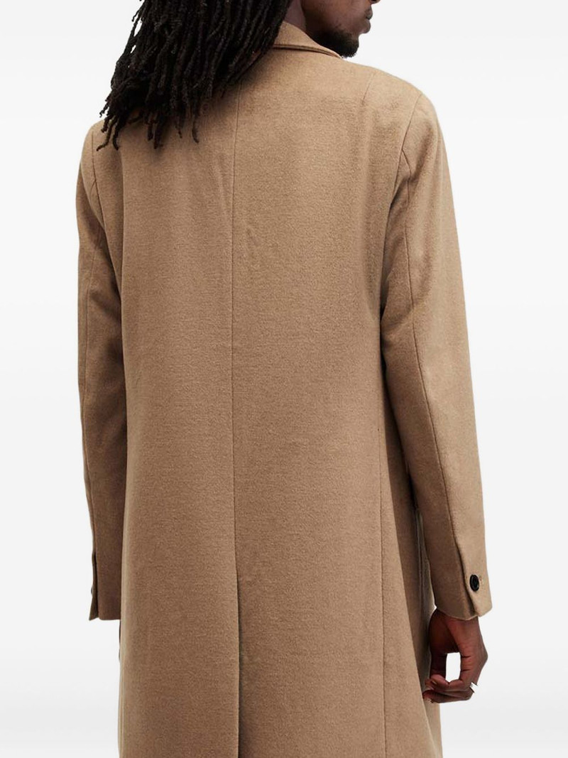 buttoned single-breasted coat 3