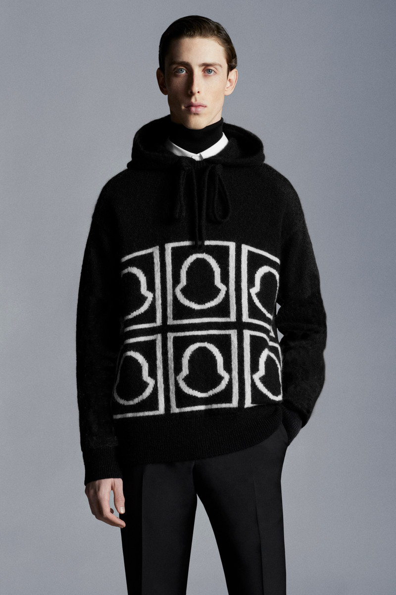 Moncler Wool Jacquard Sweater outlook