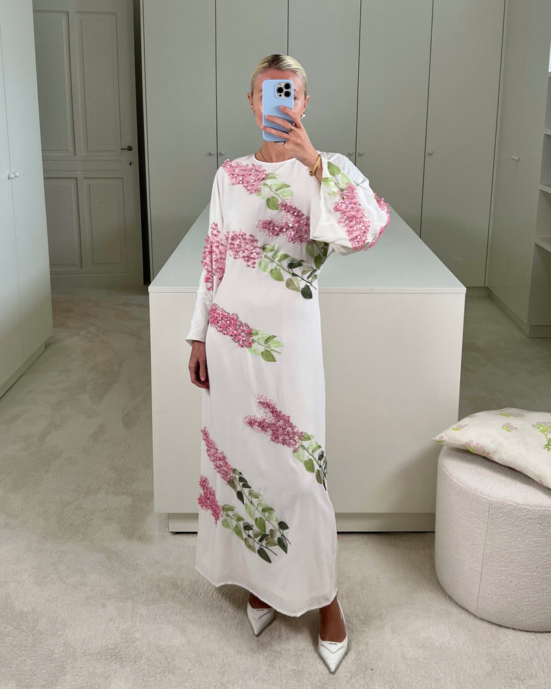 BERNADETTE Dress Emmanuelle Embroidered outlook