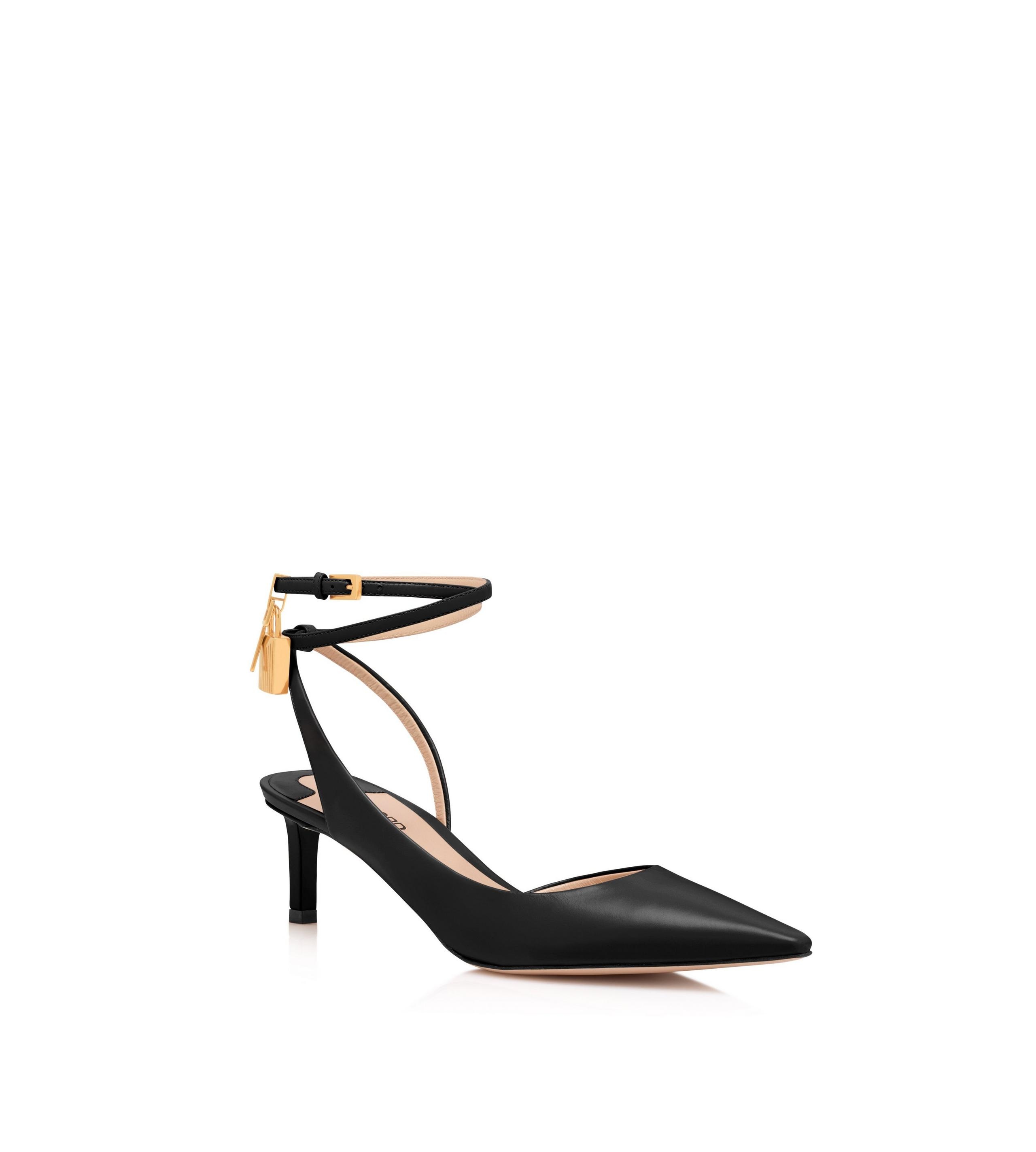 LEATHER PADLOCK SLINGBACK - 2