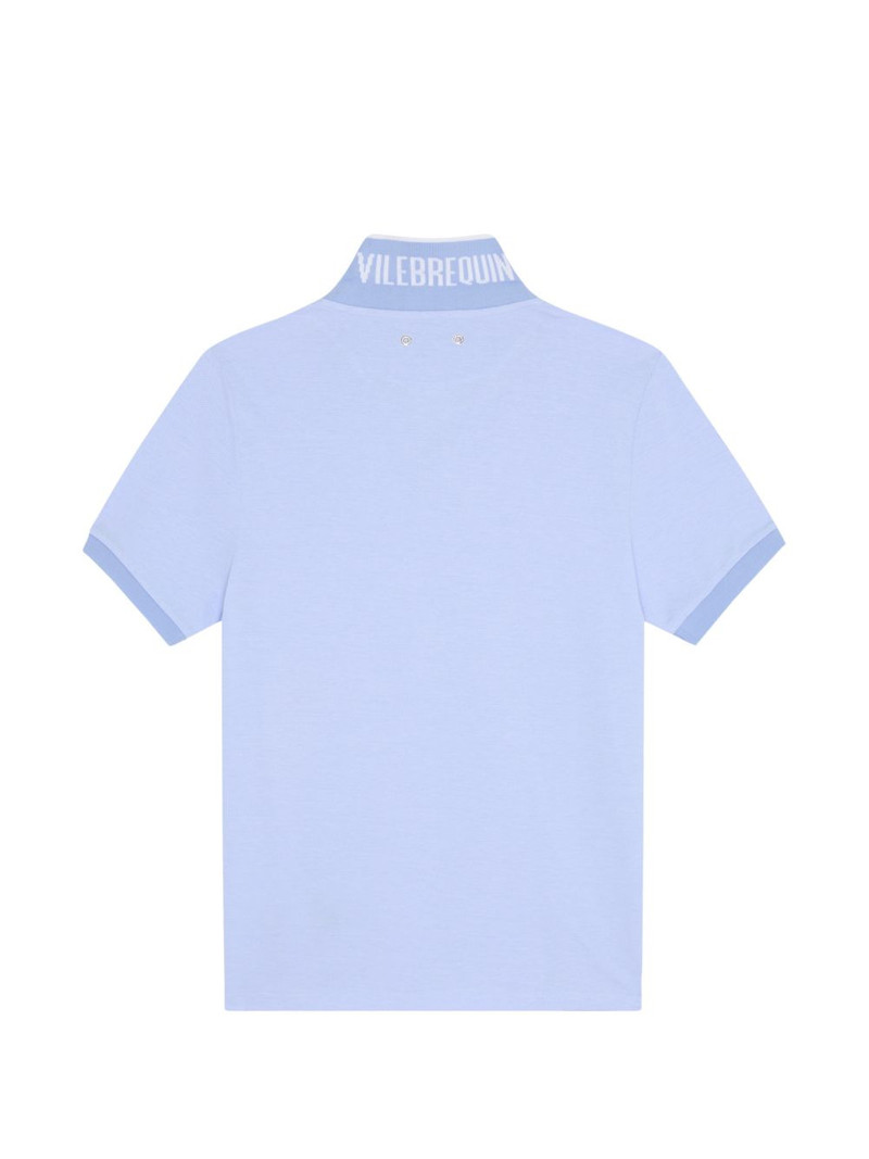 embroidered turtle polo shirt 6