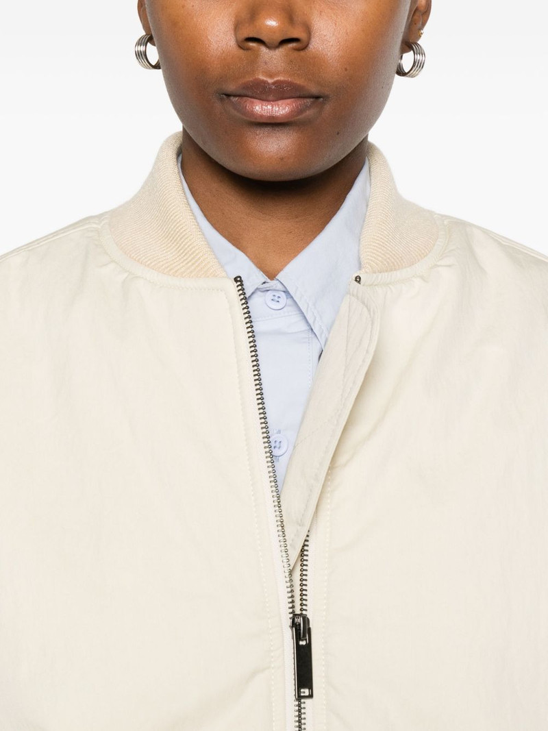 Jena elasticated-cuff bomber jacket 5