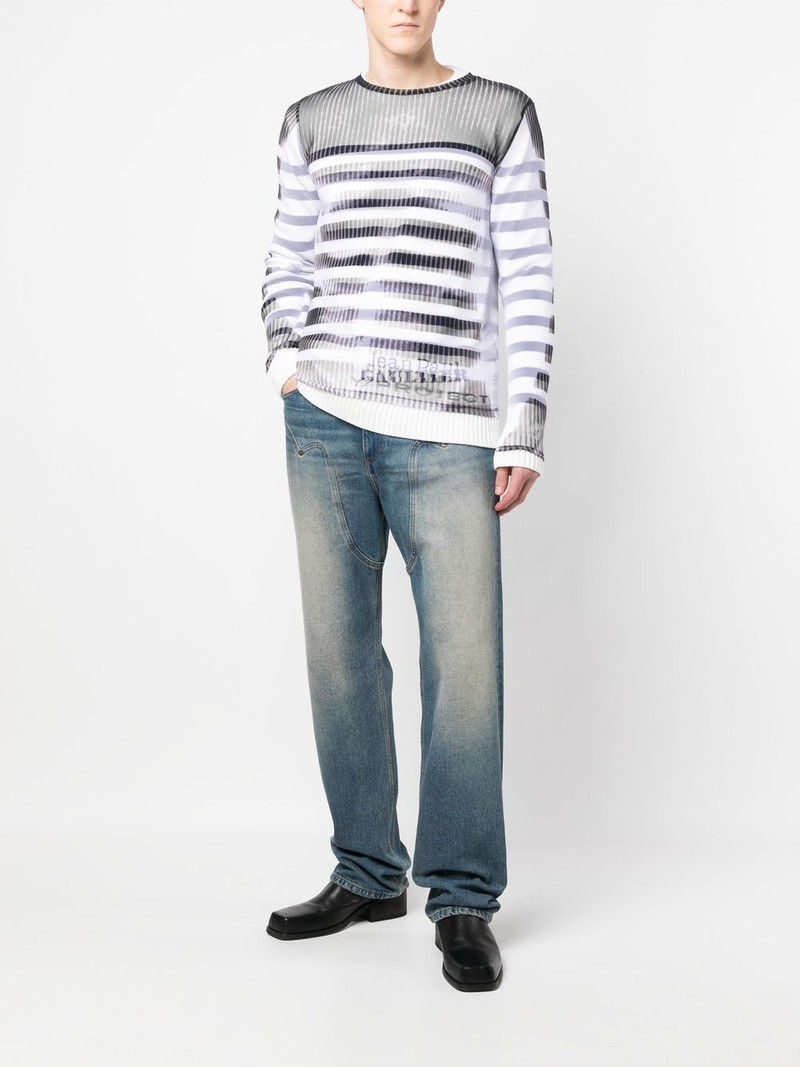 Y/Project x Jean Paul Gaultier striped jumper outlook