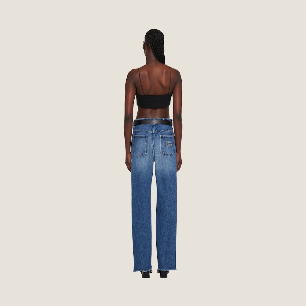 Five-pocket denim jeans - 3