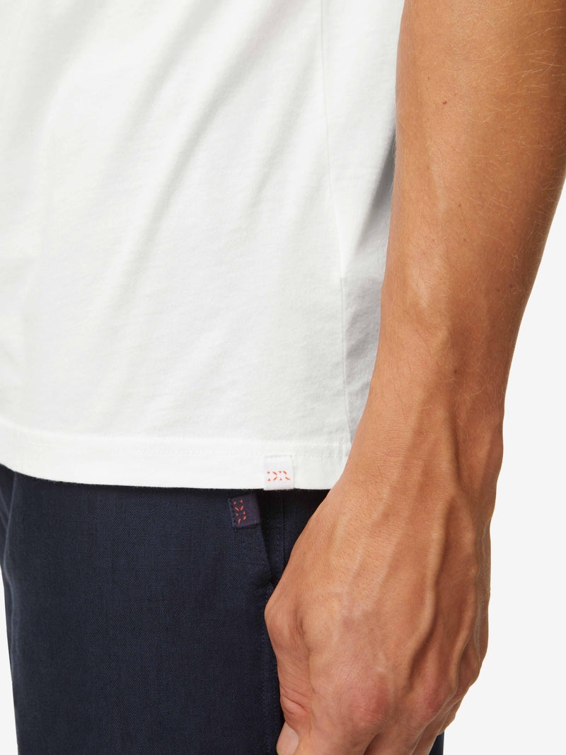 Men's T-Shirt Ripley 13 Pima Cotton Blue - 3