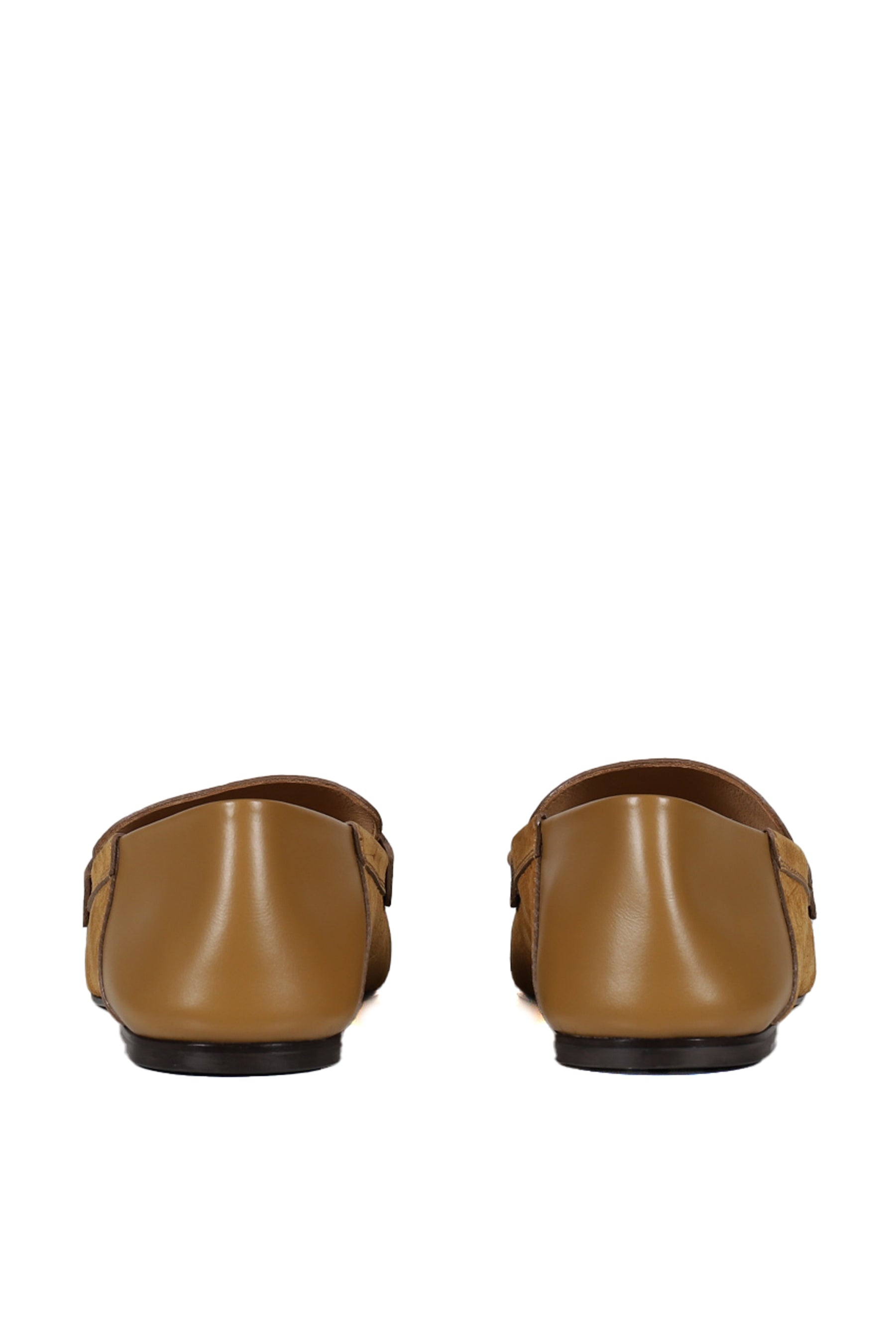 LES MOCASSINS CARRE / CAMEL - 4