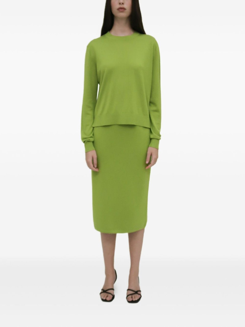 ROSETTA GETTY crew neck sweater outlook