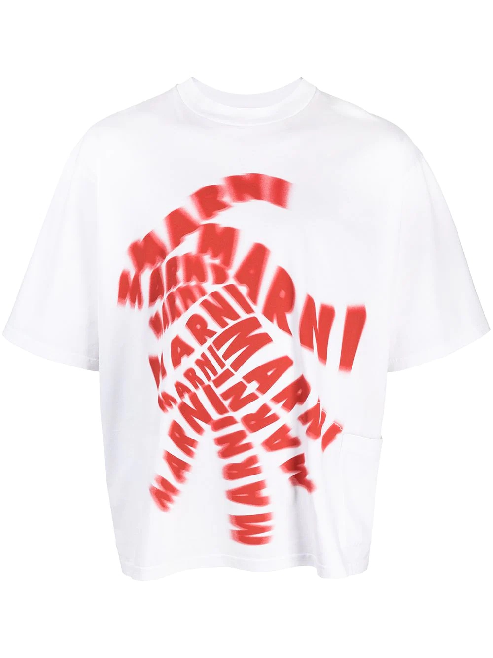 logo-print T-shirt - 1