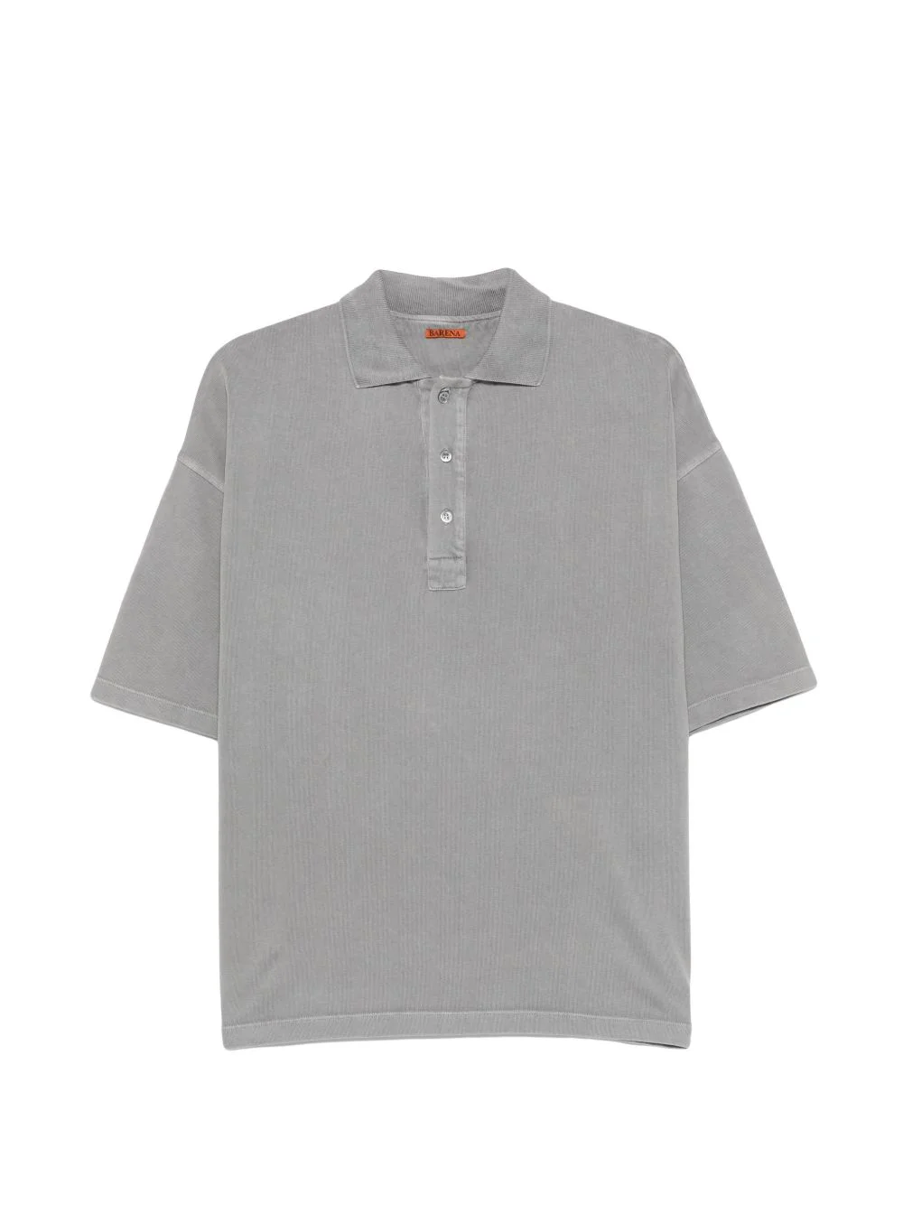 buttoned polo shirt - 1