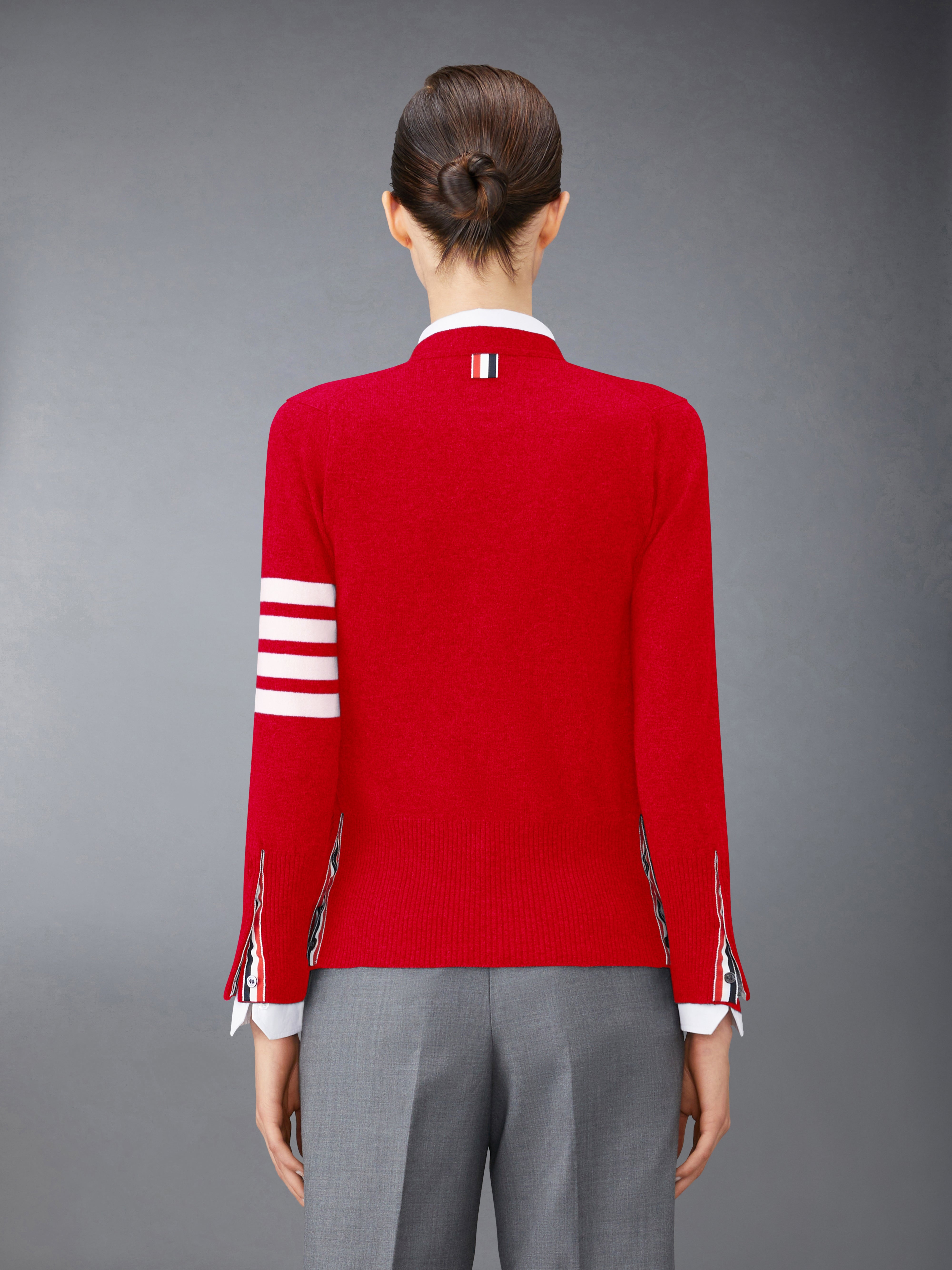 CASHMERE 4-BAR CLASSIC CARDIGAN - 2