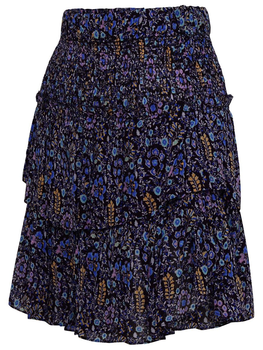 ISABEL MARANT ÉTOILE 'HILARI' MINISKIRT IN MULTICOLOURED VISCOSE - 2