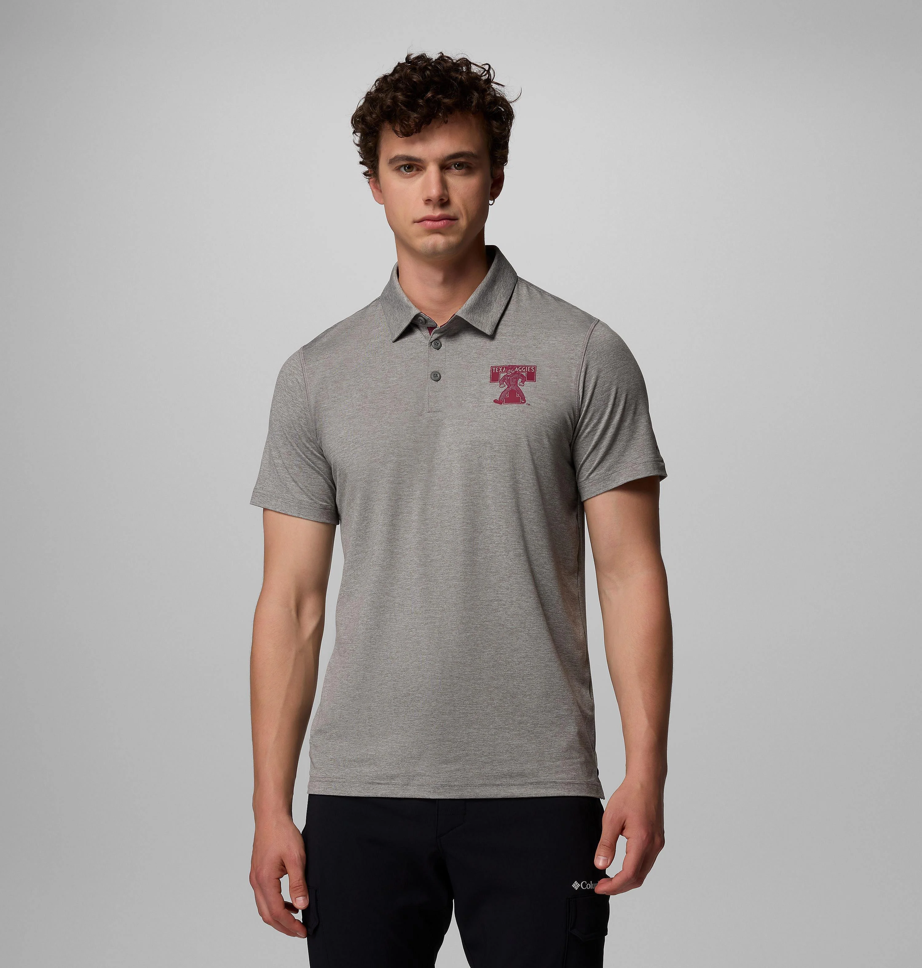 Men's Collegiate Tech Trail Polo - Texas A&M - 1