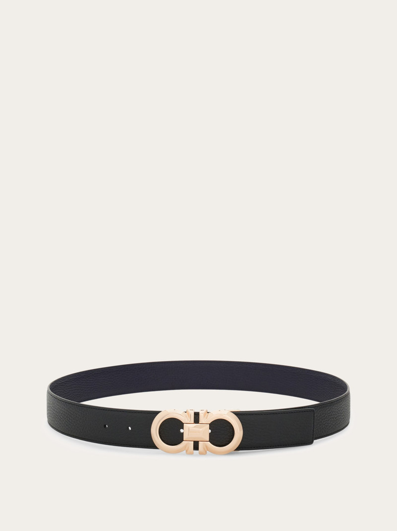 Reversible and adjustable Gancini belt 3