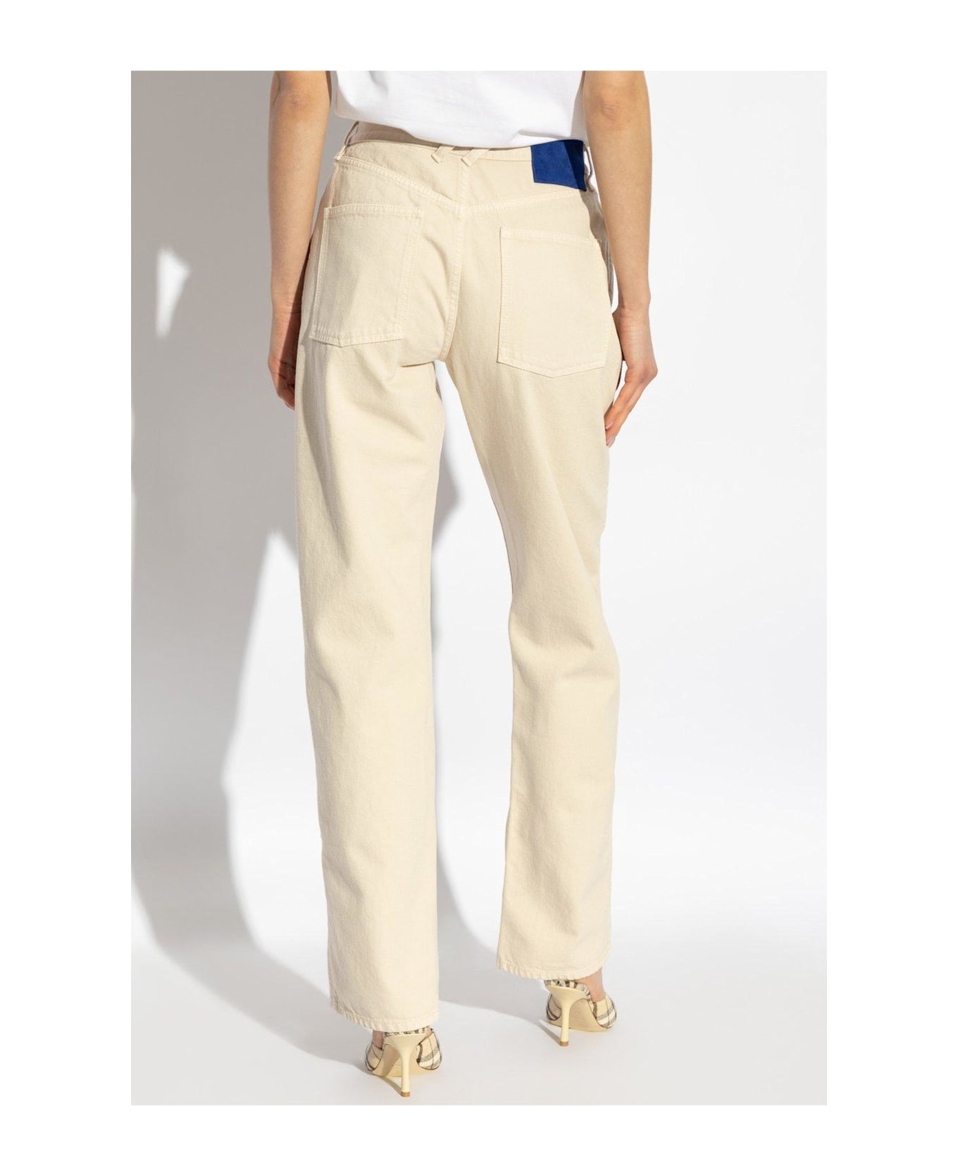 Logo Patch Straight-leg Trousers - 3