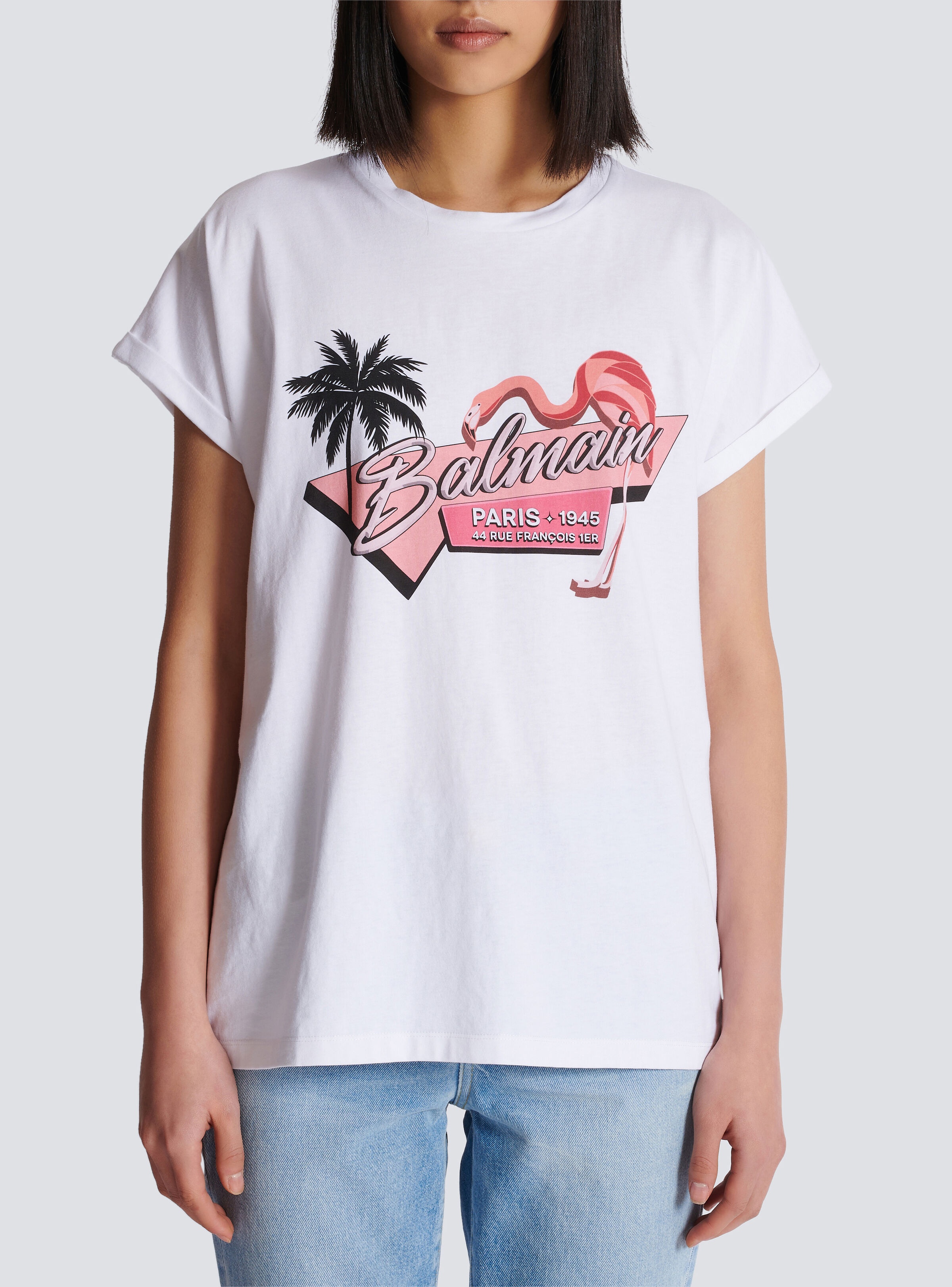 Balmain Flamingo T-shirt - 5