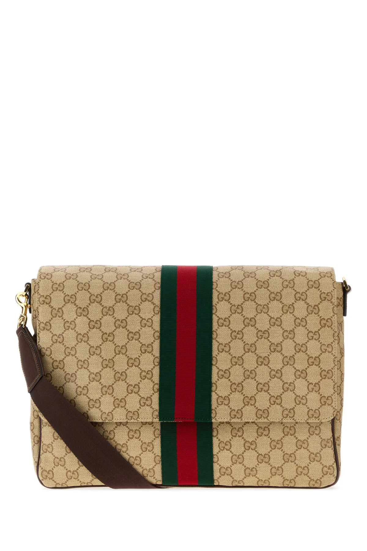 Gucci Men Gg Canvas Crossbody Bag - 1