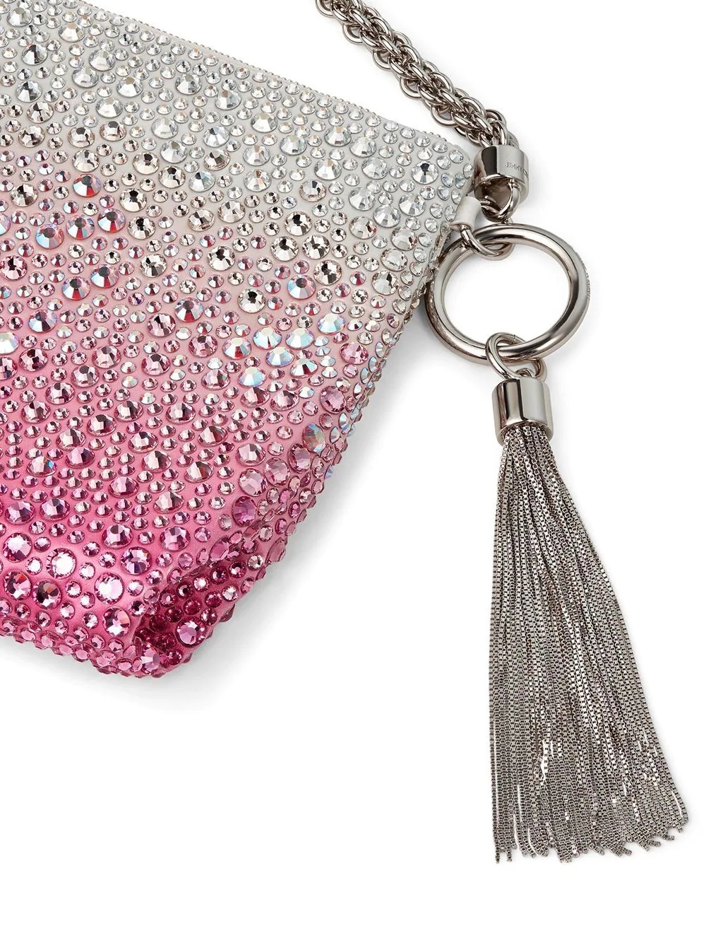 Callie crystal-embellished clutch bag - 3