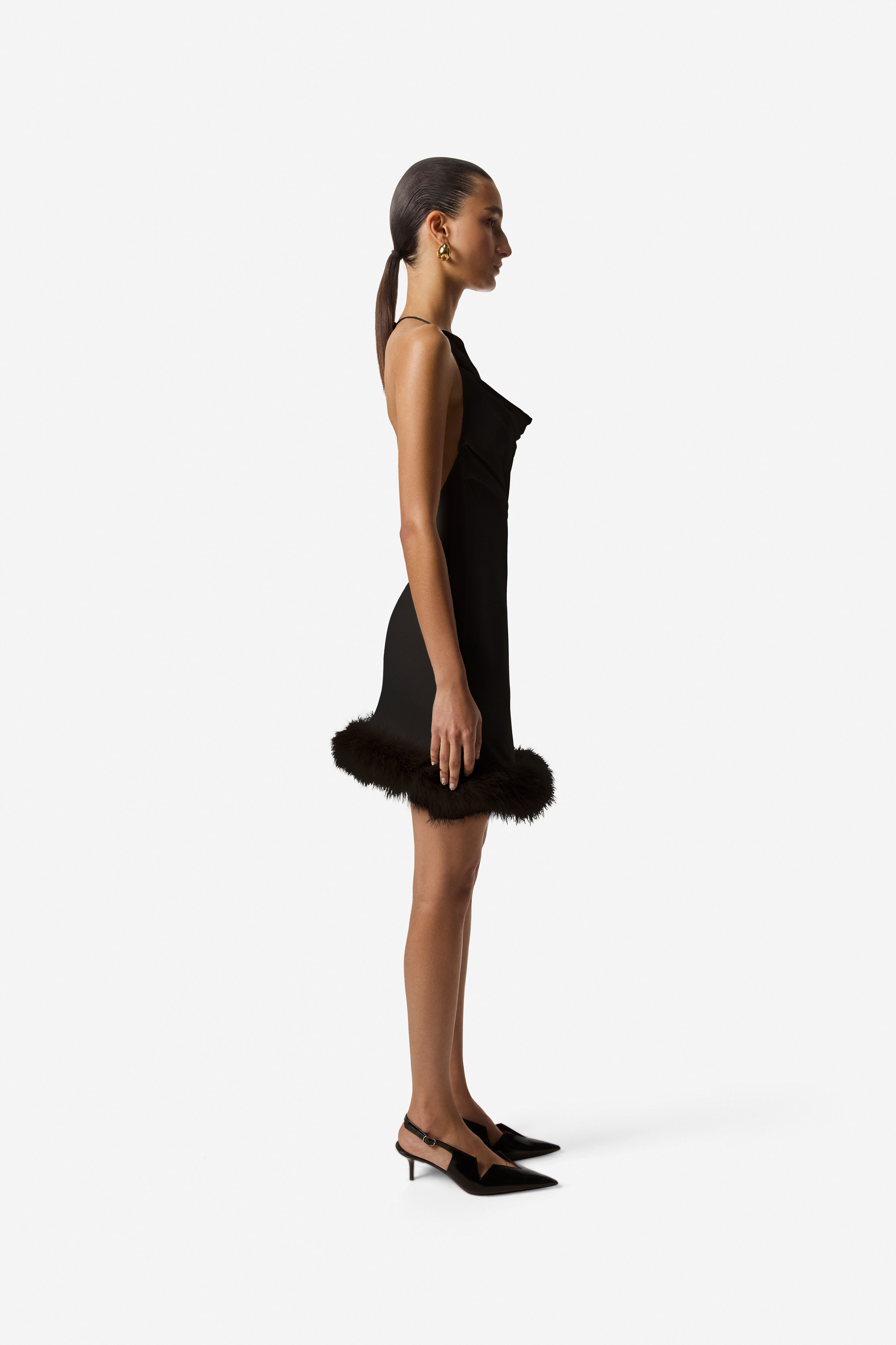Boa Jersey Mini Dress - 3