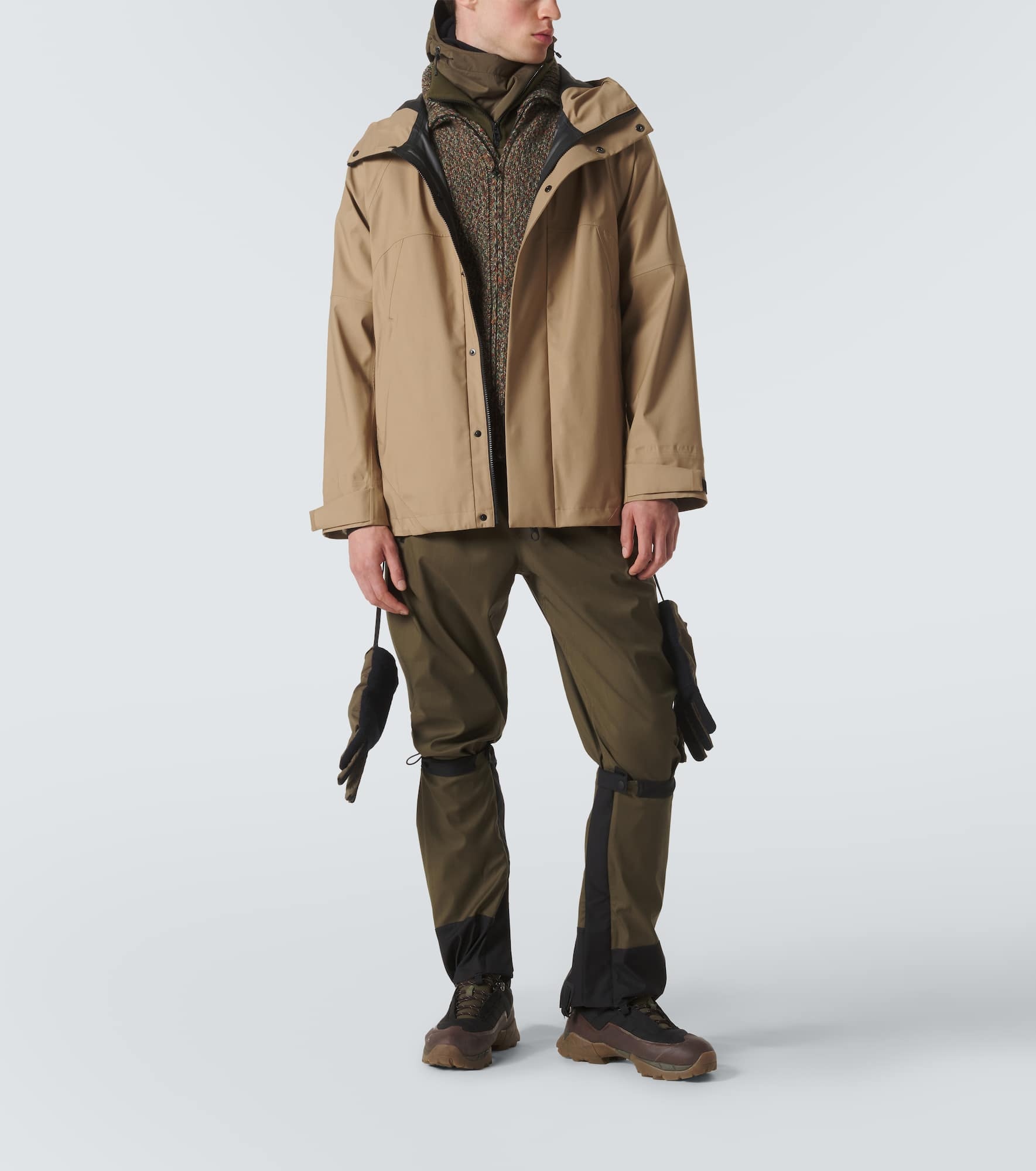 Wool-blend technical jacket - 2